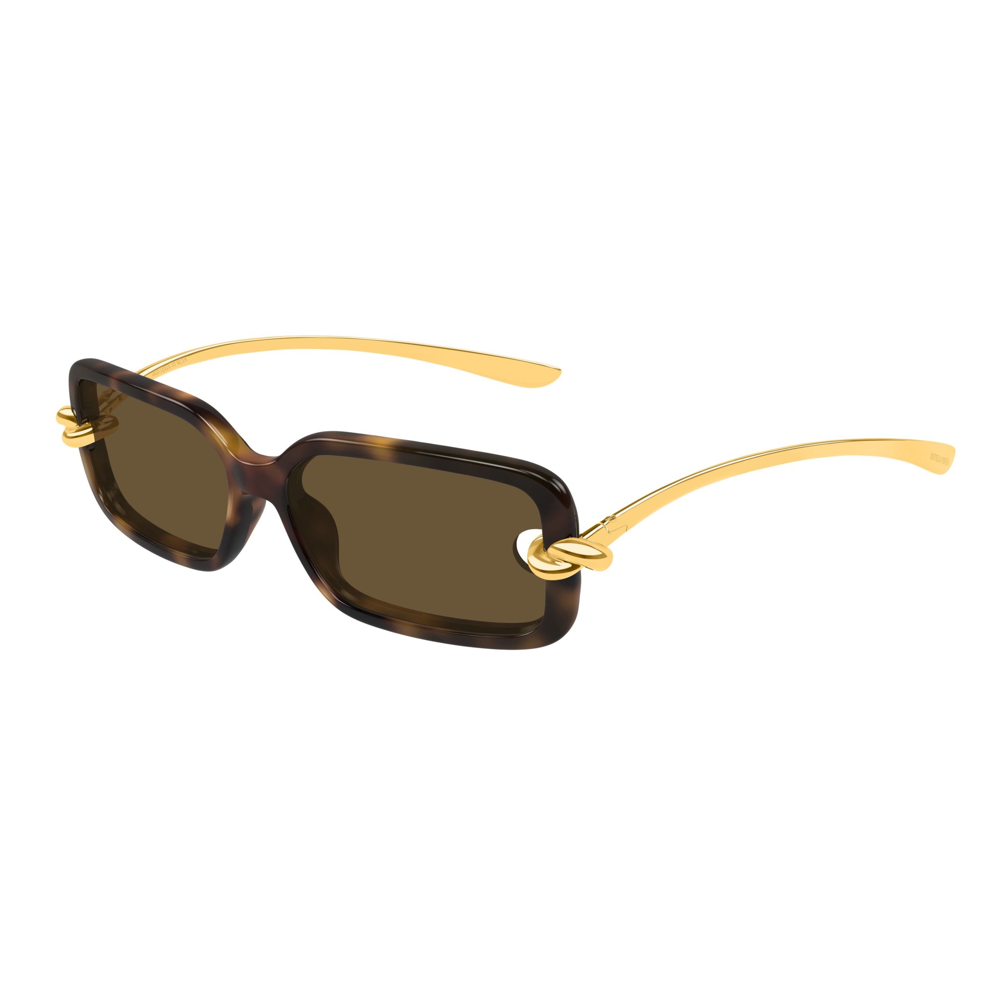 Bv1439s Rectangular Tortoiseshell Sunglasses