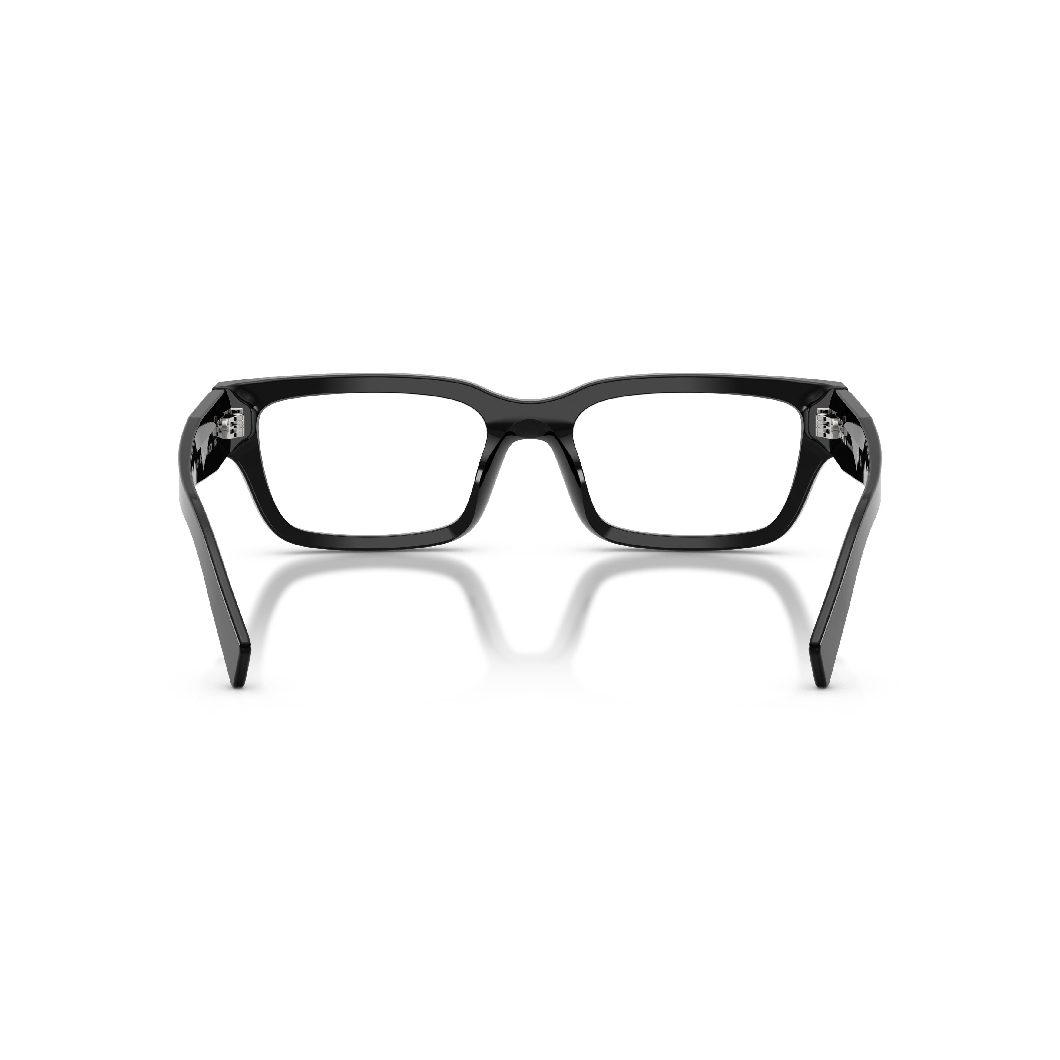 0pr C02v Rectangular Black Acetate Sunglasses