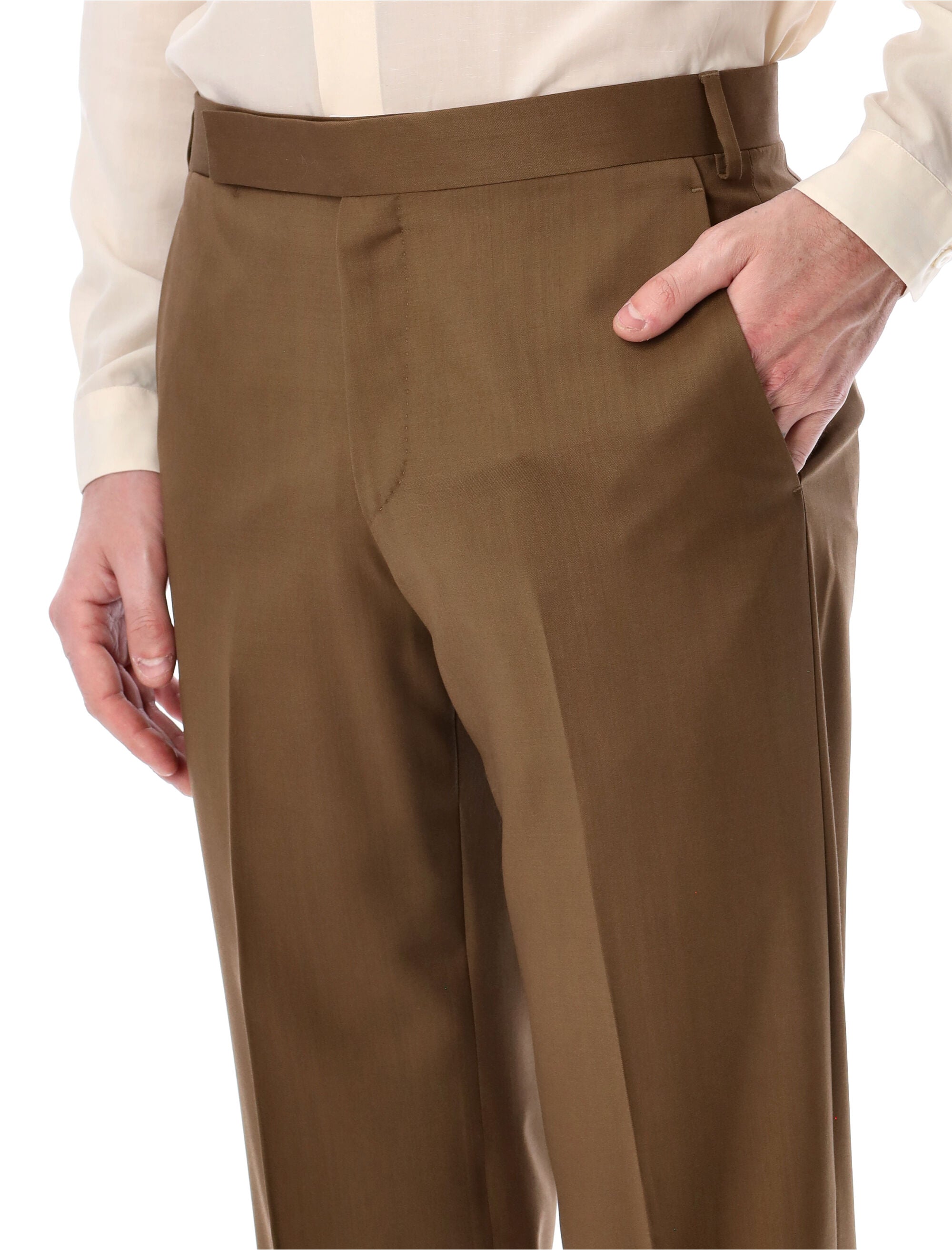 Stretch Crepe Formal Trousers