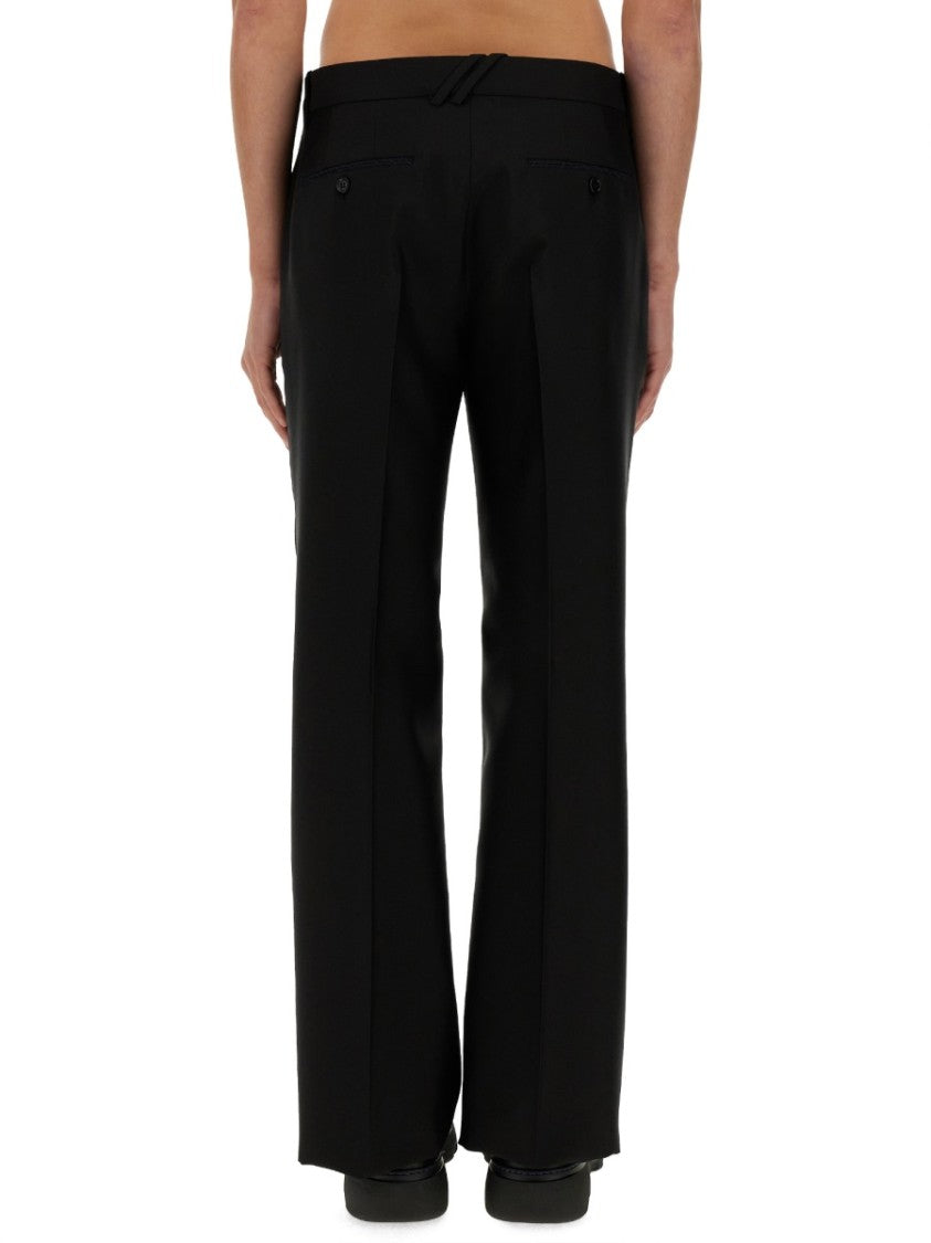 Straight-Leg Tailored Pants