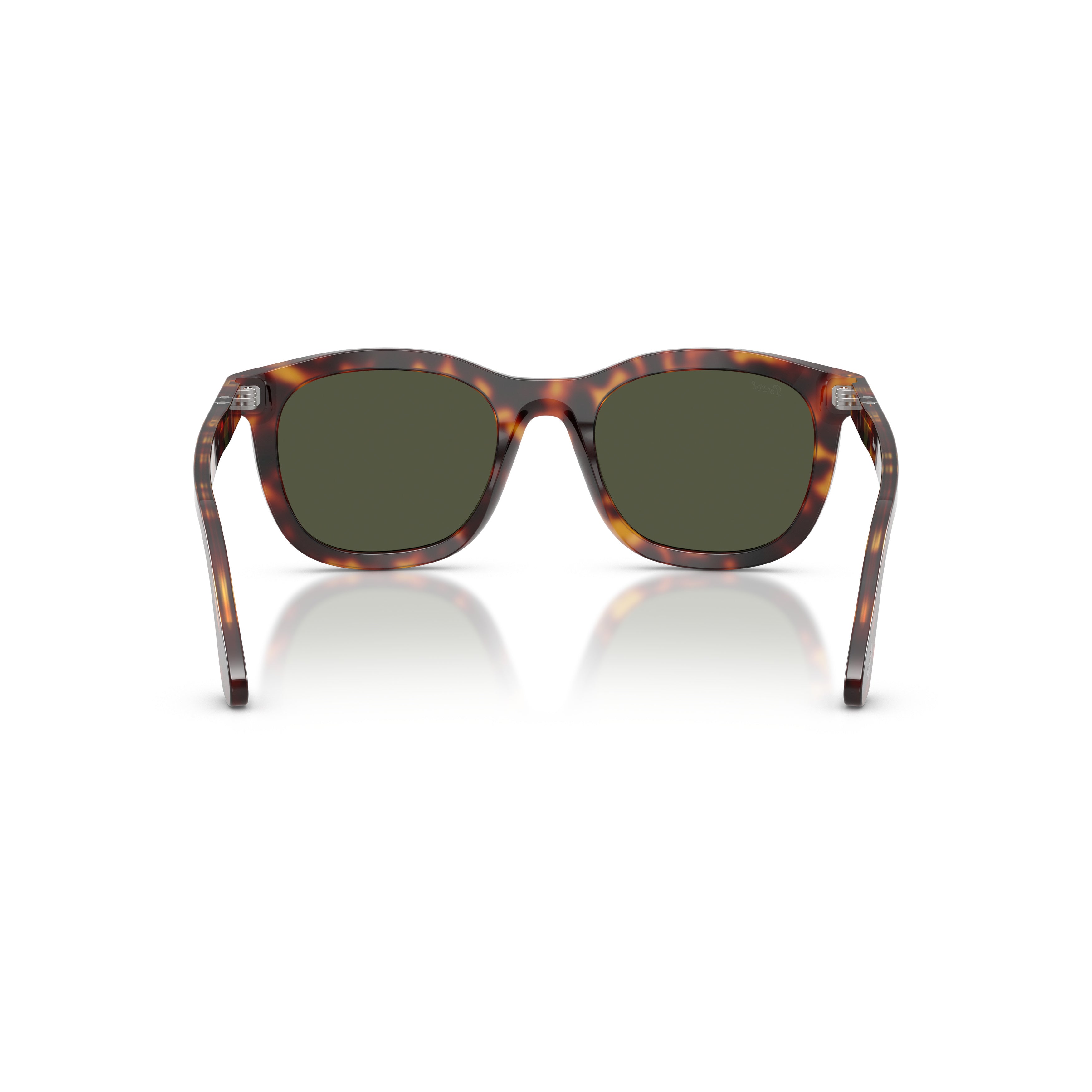 0po3395s Tortoiseshell Acetate Square Frame Sunglasses