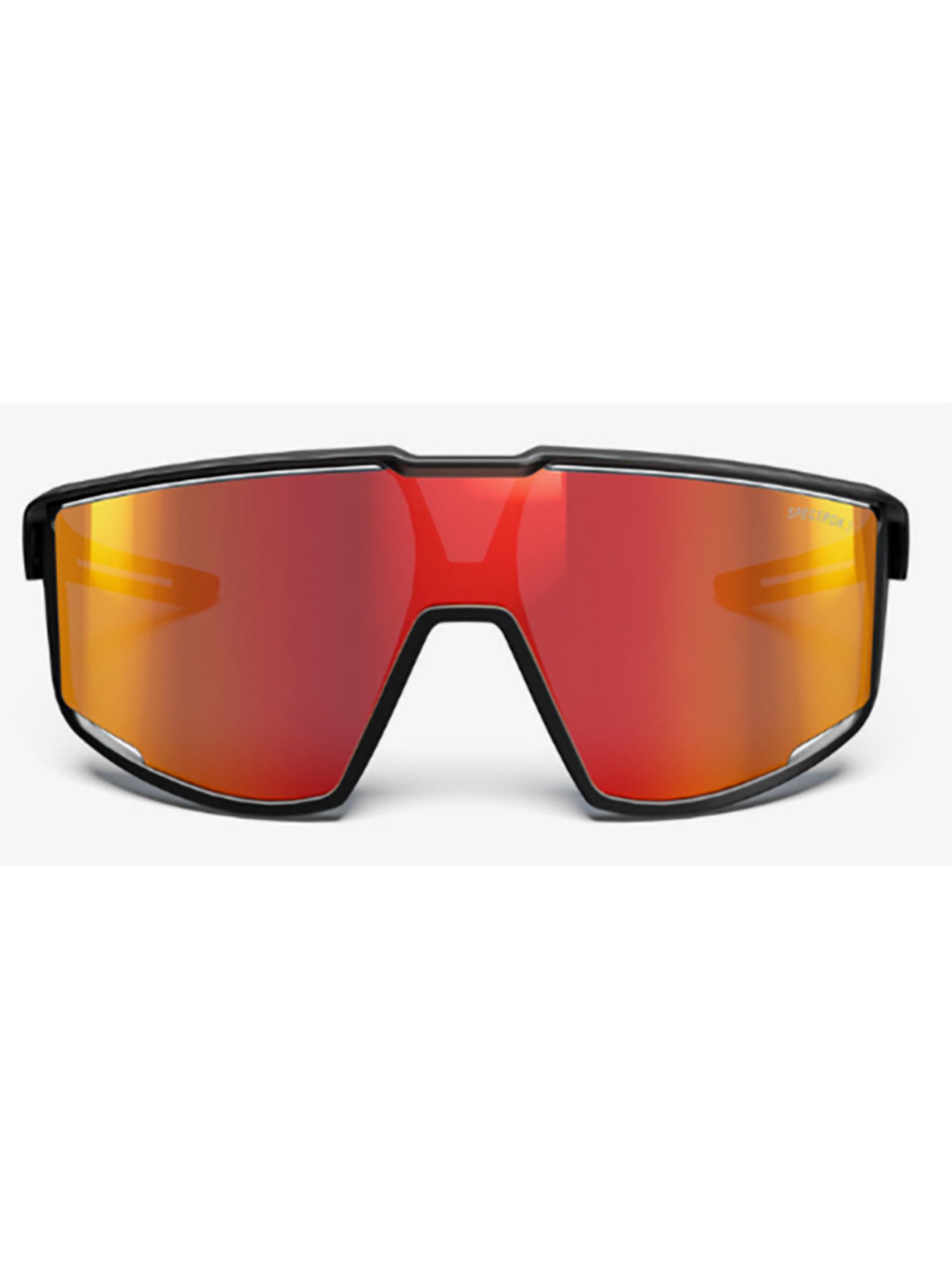 Shield-Shaped Fury Sunglasses with Gradient Tint