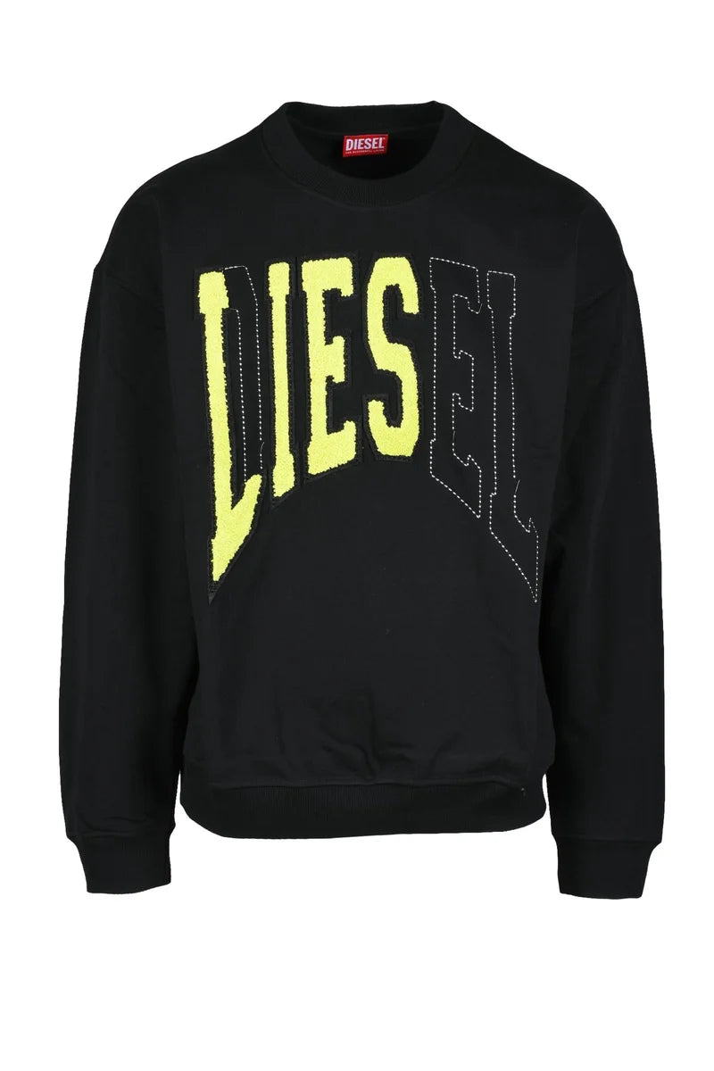 Cotton Sweatshirt - Black