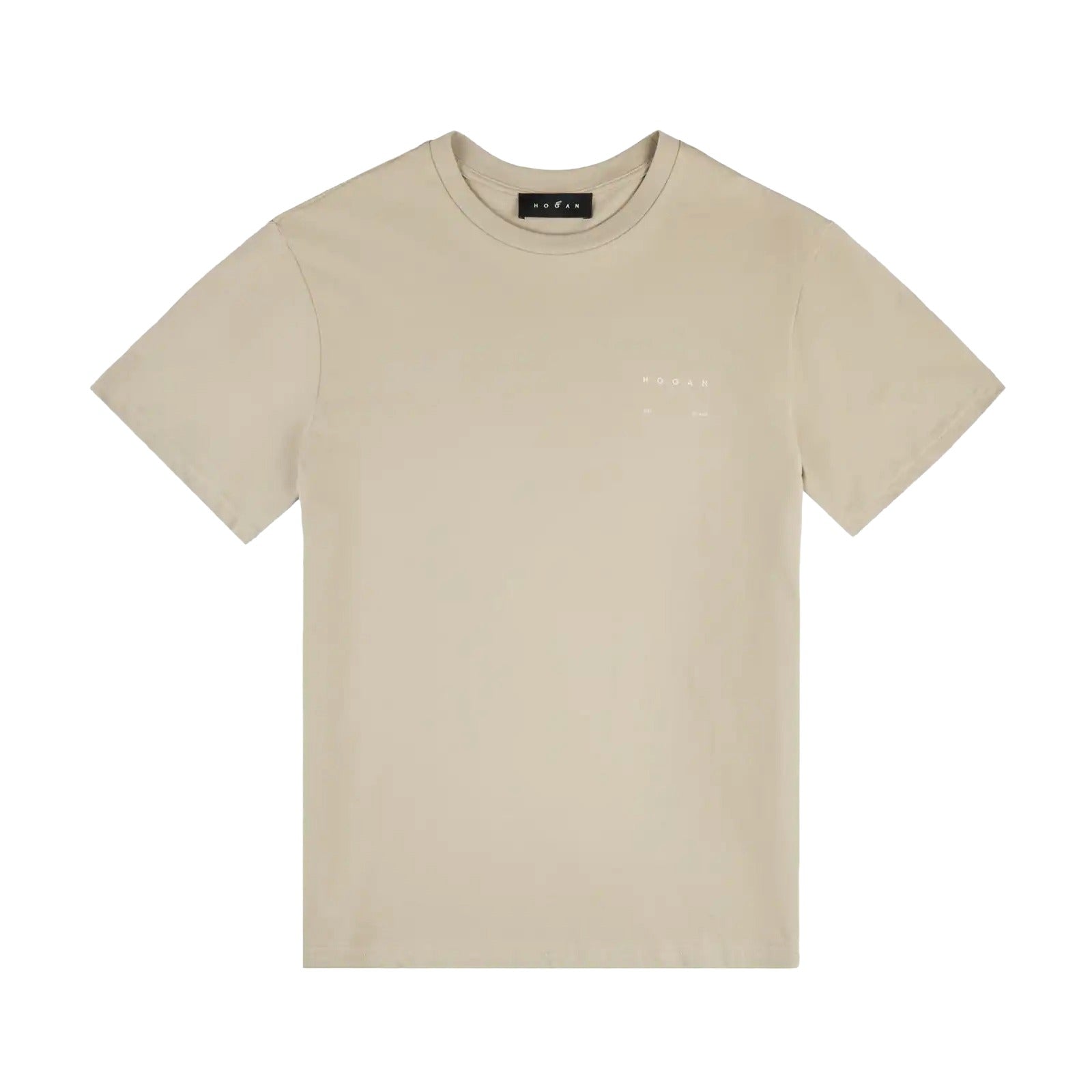 Ecru T-Shirt With Regular Fit