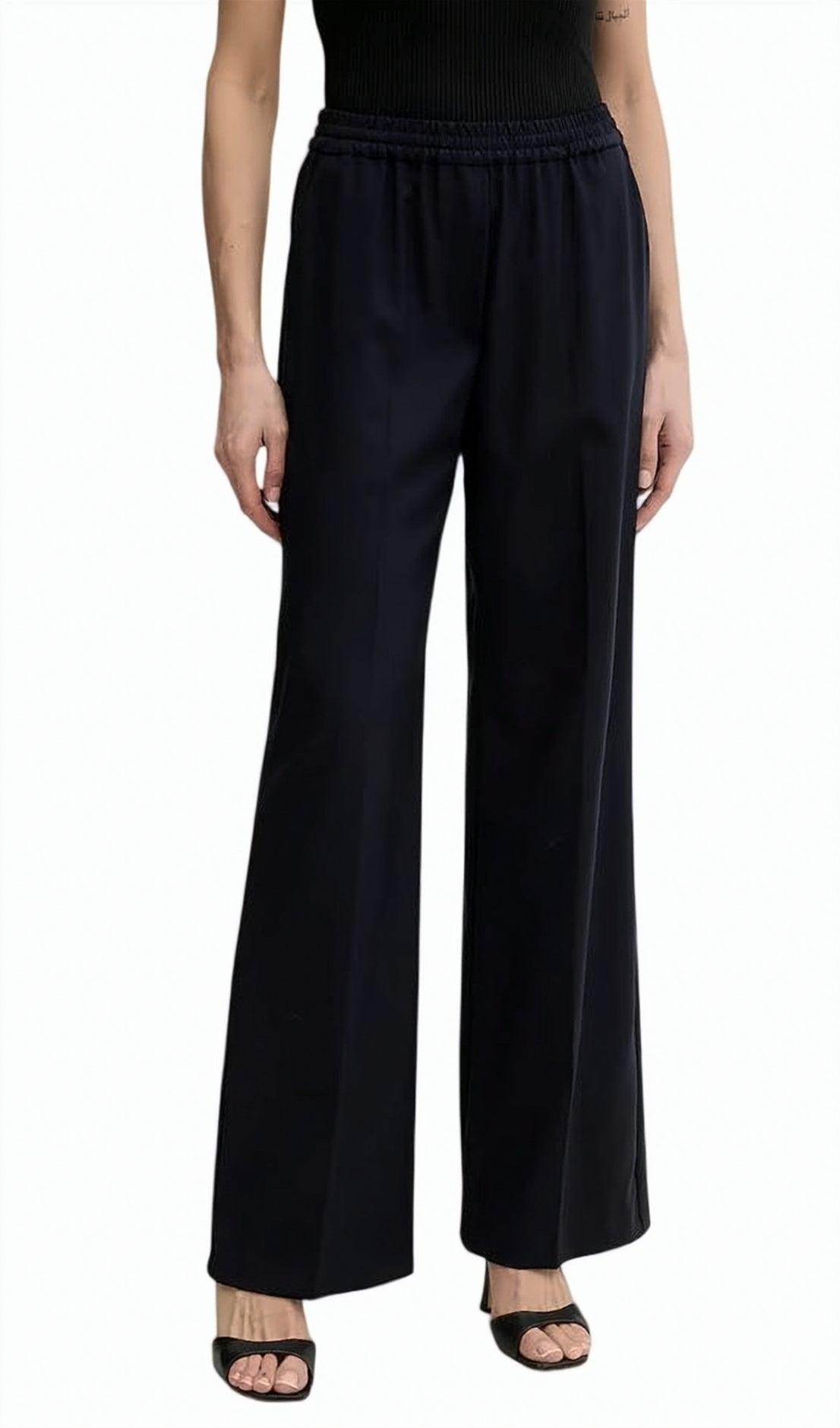 Wkdmallo Wool Straight Leg Trousers