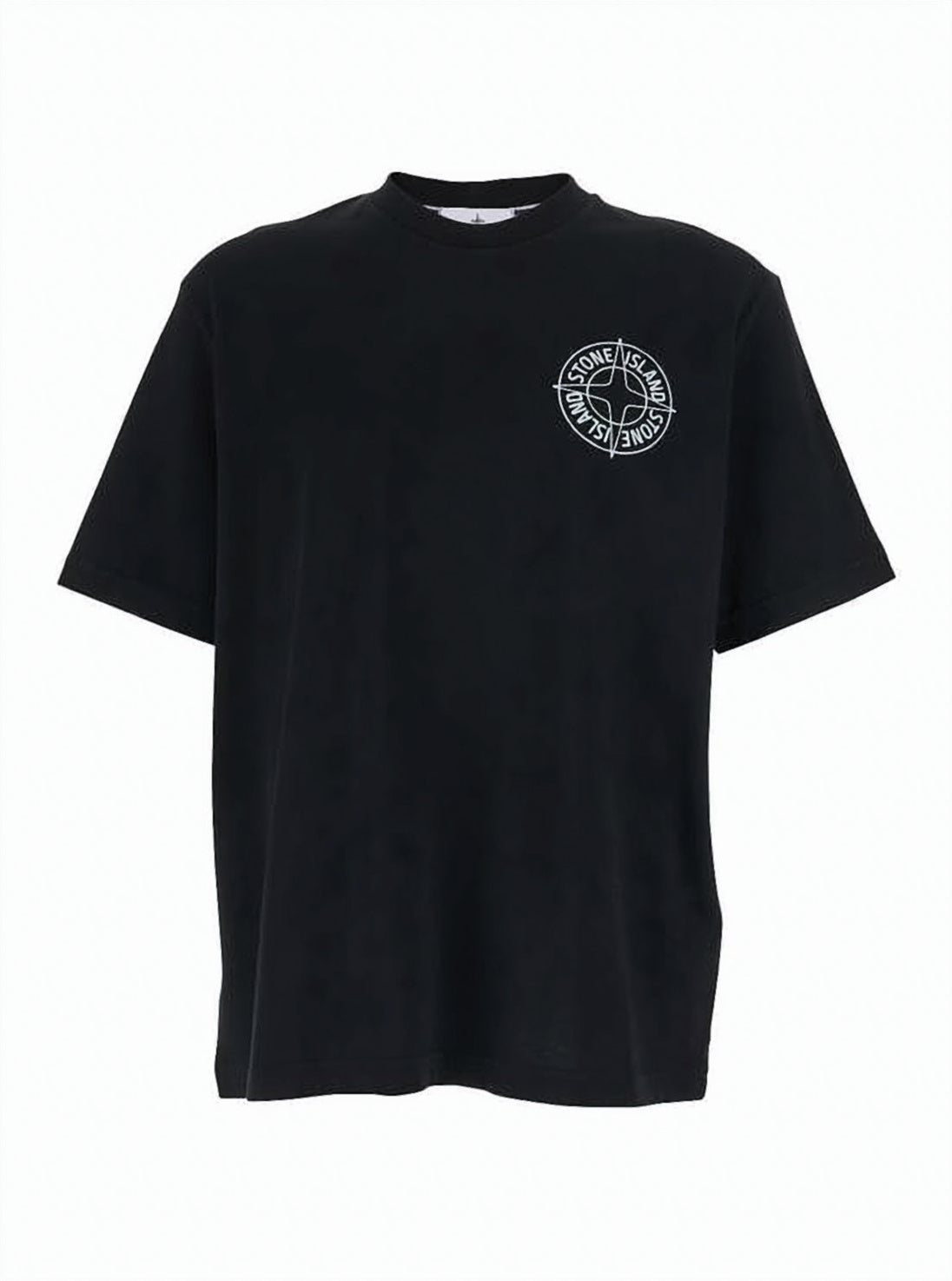 Relaxed Fit Black Cotton T-Shirt