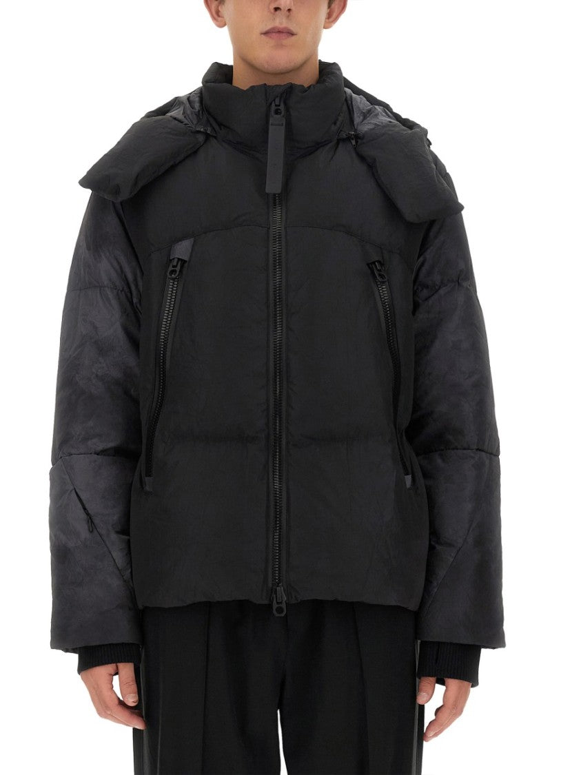 Puffy Black Oversized Jacket