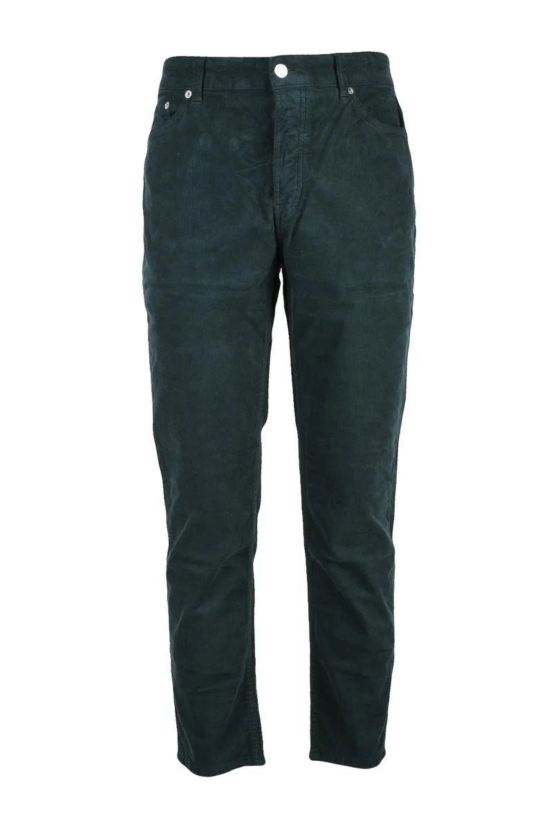 Tailored Blue Trousers with Modern Fit