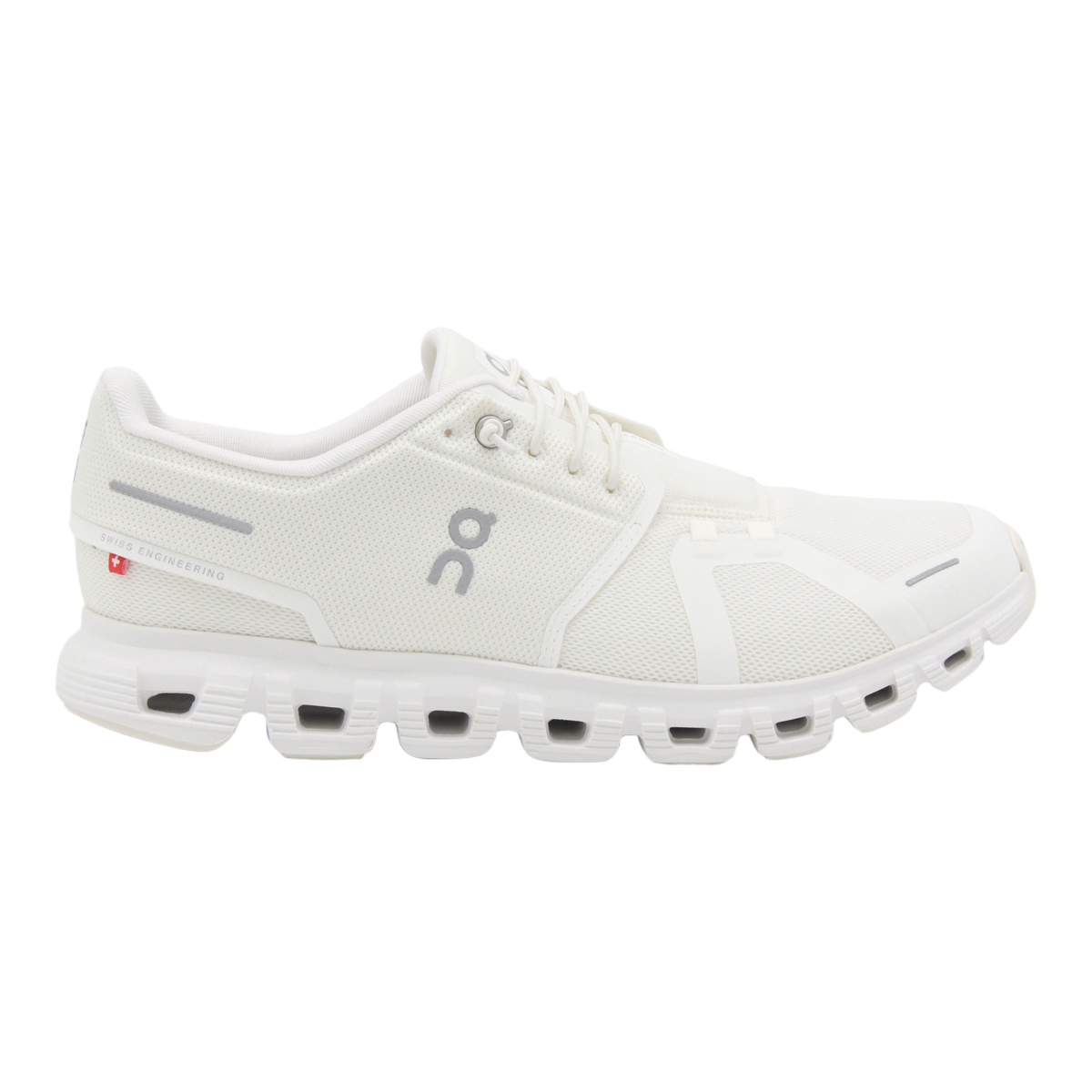 Breathable Mesh Sneakers with Segmented Sole and Lace-Up Design