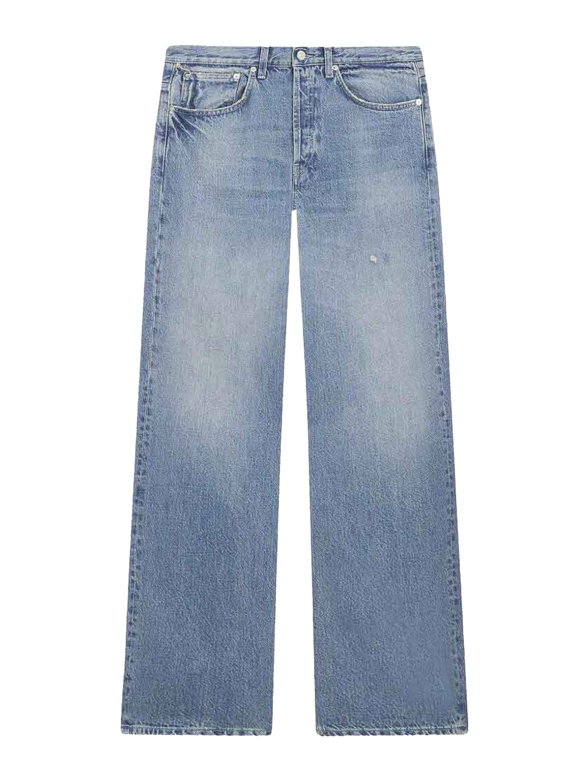 Blue Jacklyn Cotton Denim Jeans