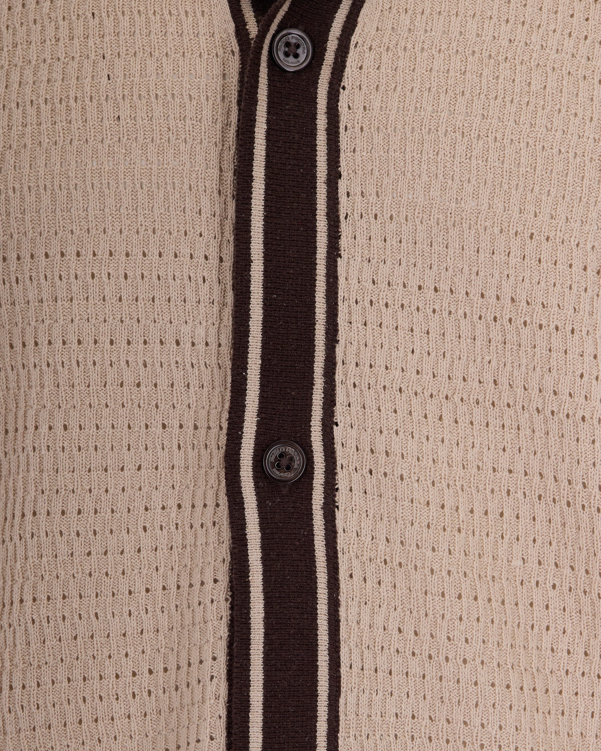 Textured Short-Sleeve Knit Shirt