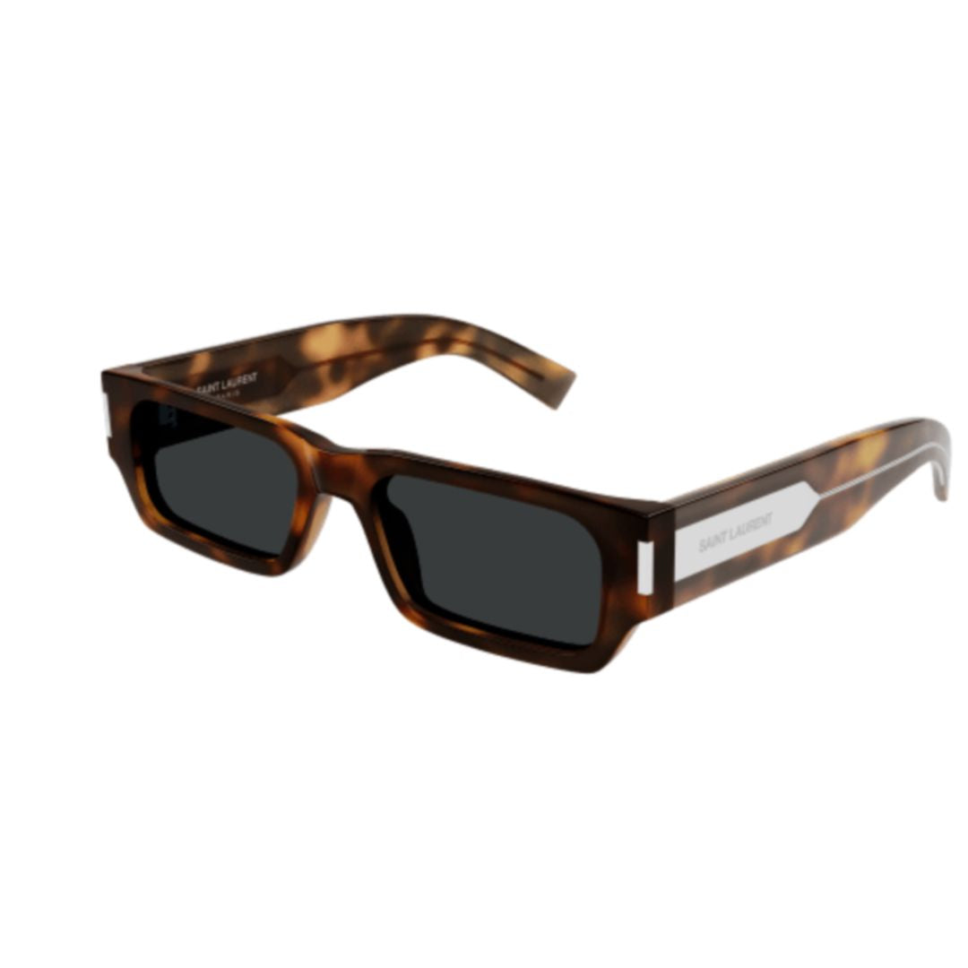 Sl 660 Rectangular Tortoiseshell Sunglasses