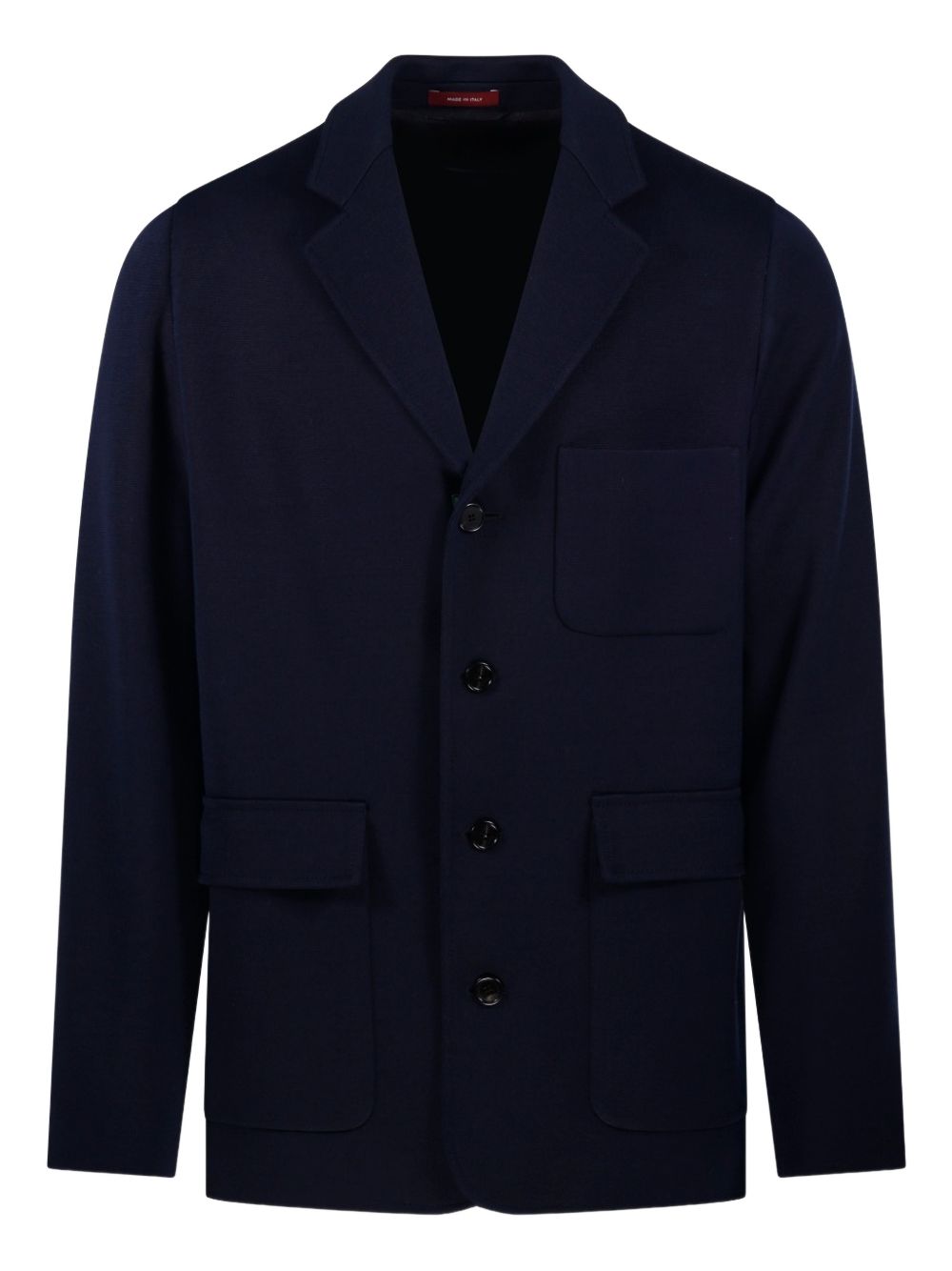 Tailored Blue Cotton Jacket