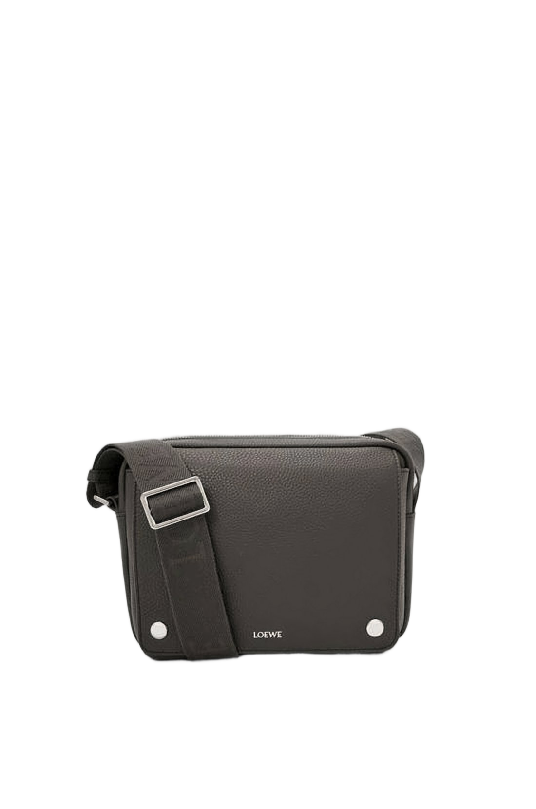 Textured Calf Leather Crossbody Bag
