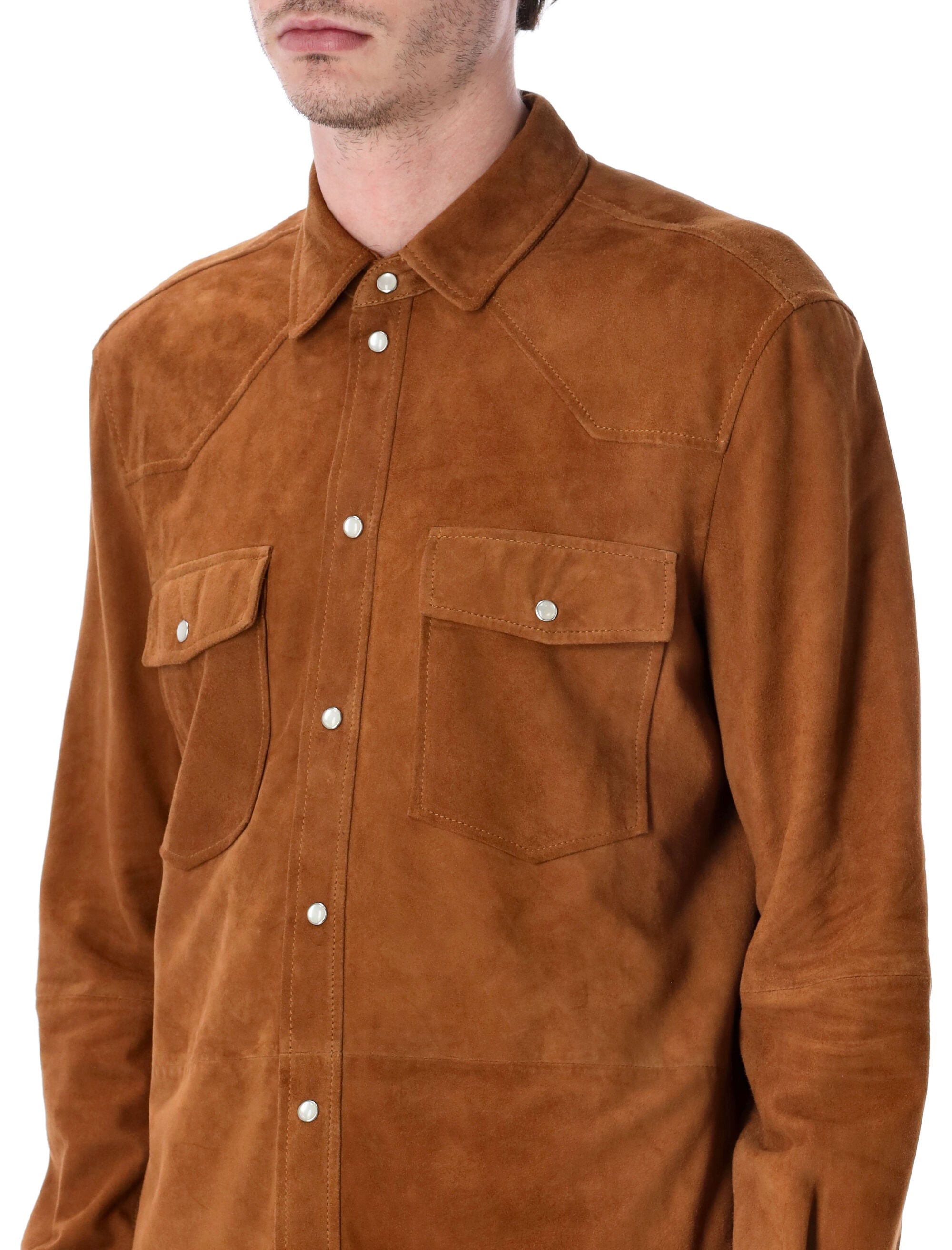 Sword 6.6.44 Suede Texan Shirt