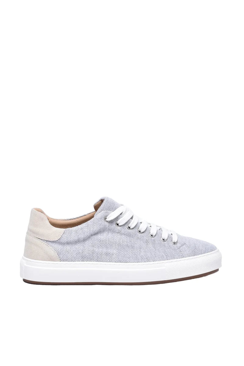 Fabric Sneakers - Light Grey