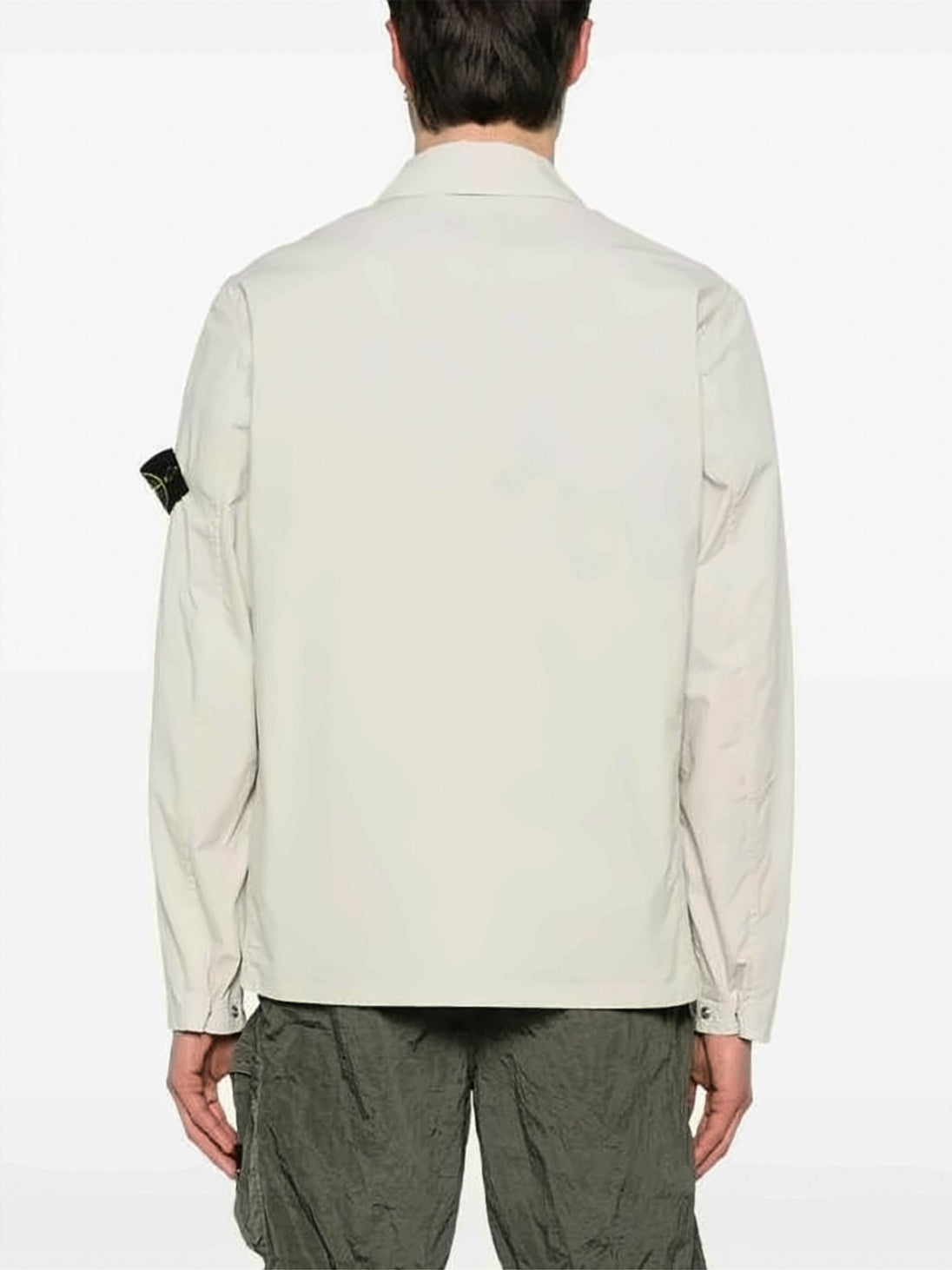 Lightweight Jacket With Textured Fabric