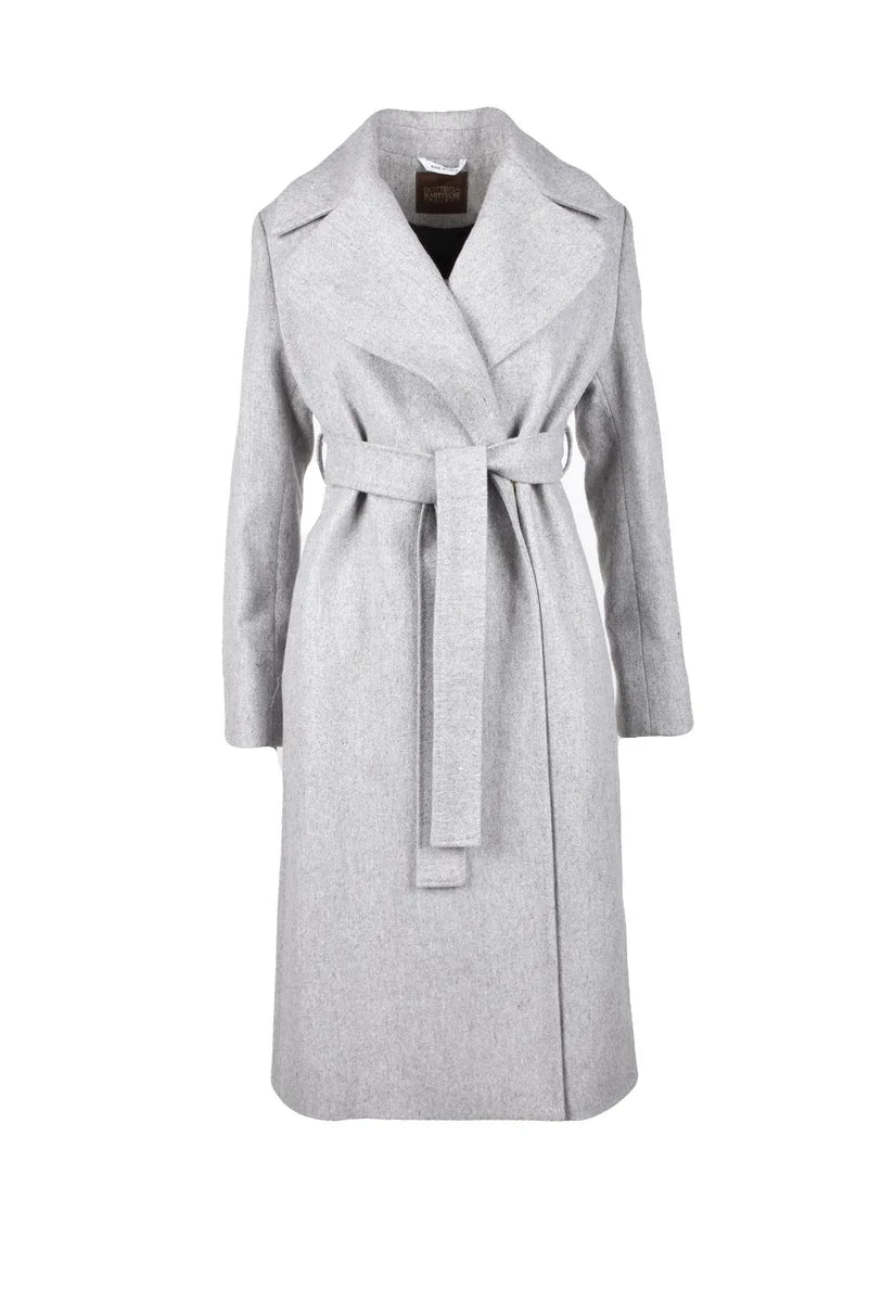 Wool Blend Coat - Grey