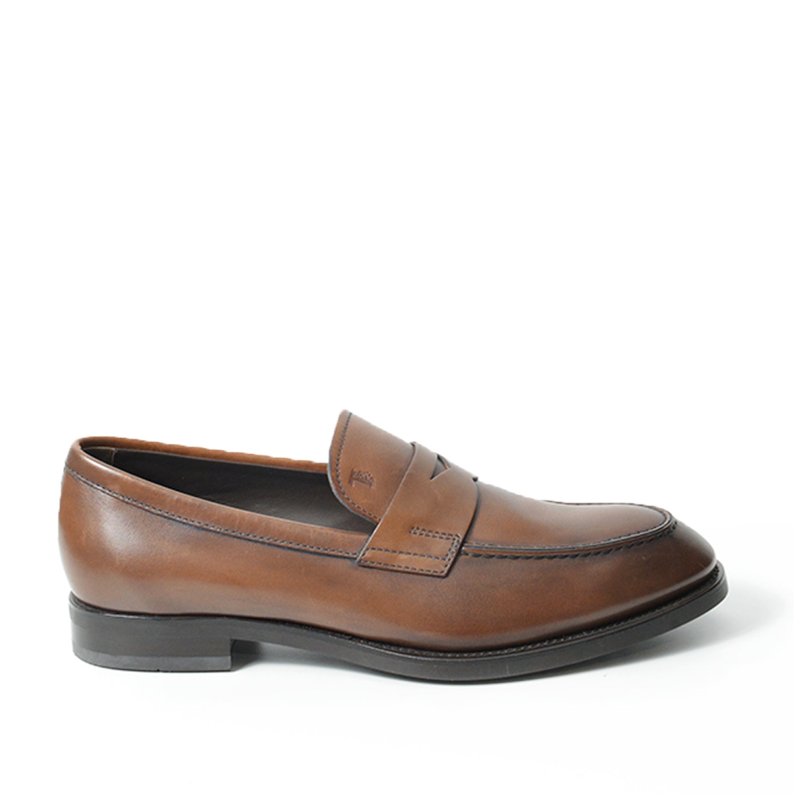 Brown Leather Moccasin