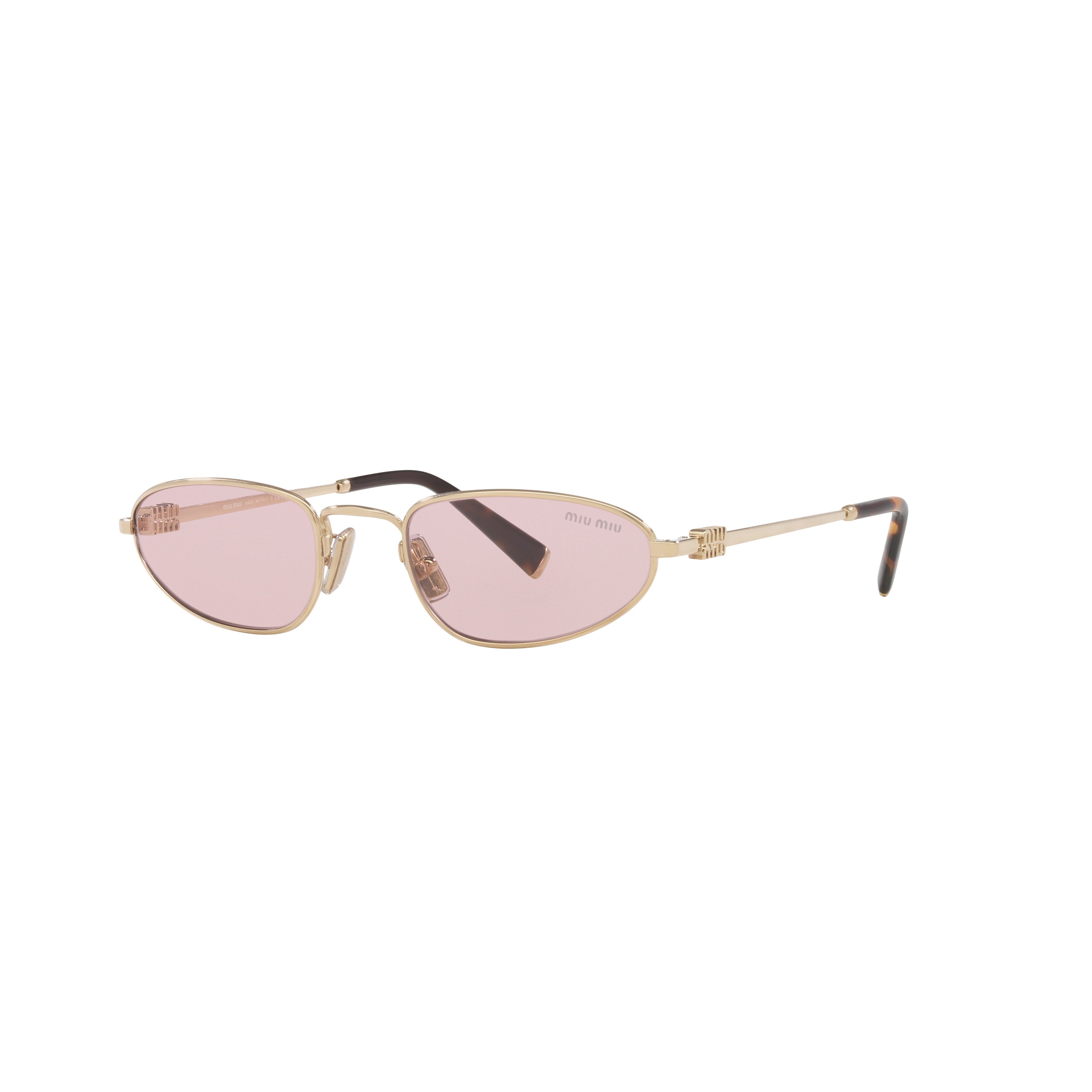 0mu A52s Narrow Oval Frame Sunglasses