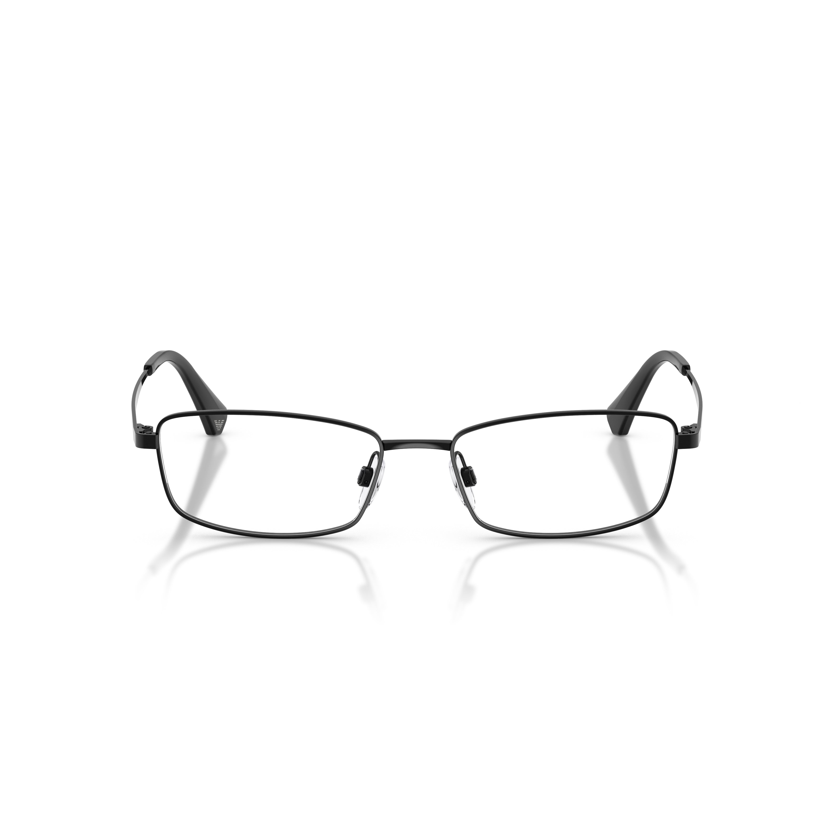 0ea1045td Rectangular Titanium Sunglasses with Adjustable Nose Pads