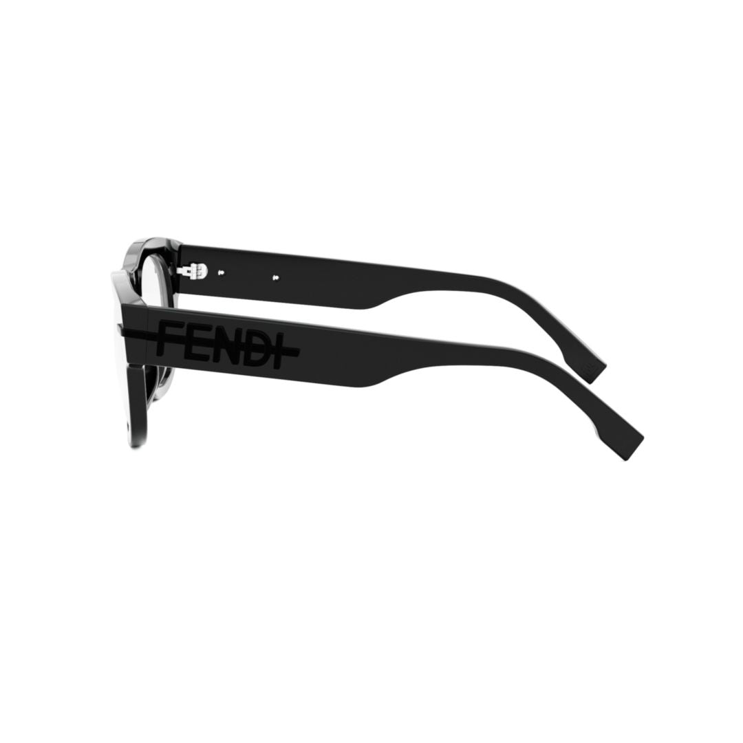 Fe50078i Bold Rectangular Acetate Sunglasses