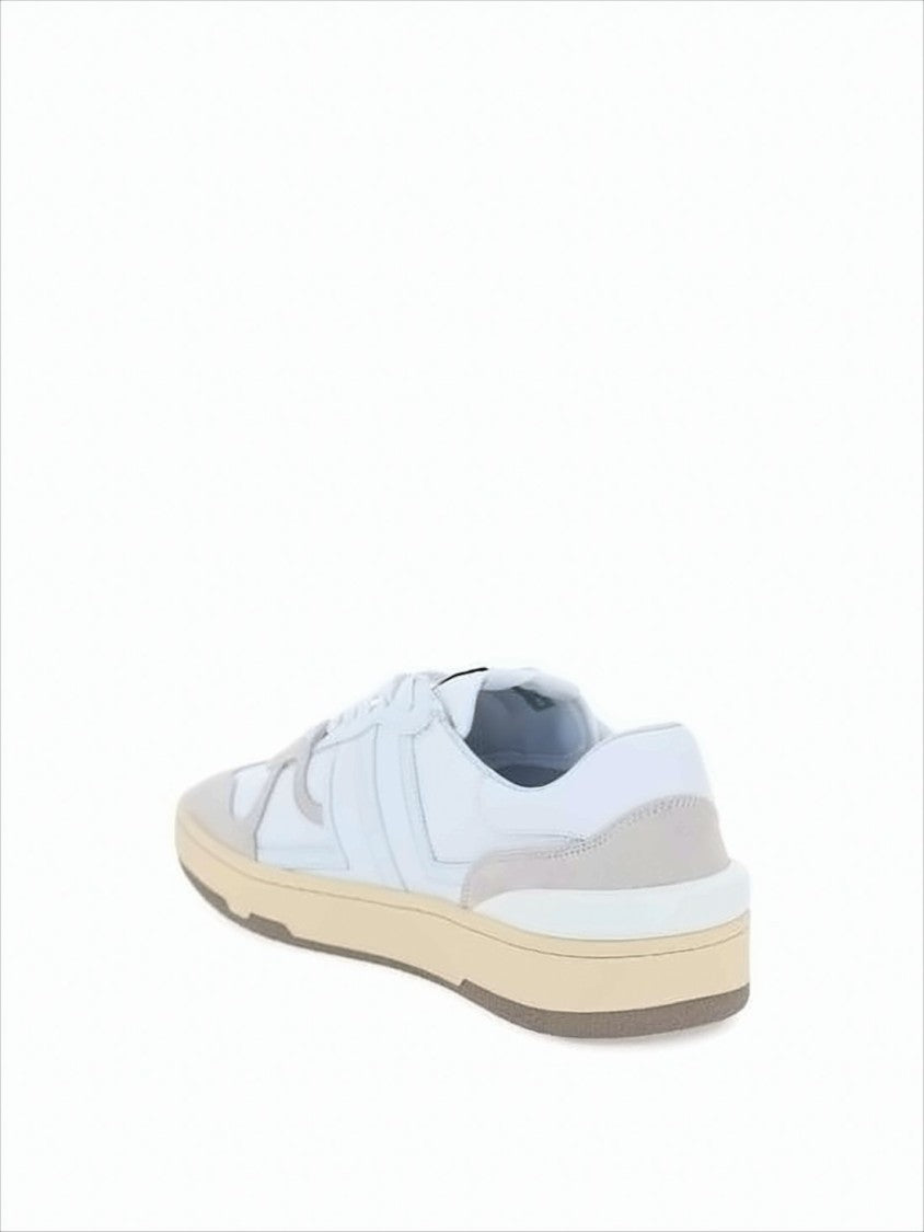 Low-Top Sneakers with Suede Detailing