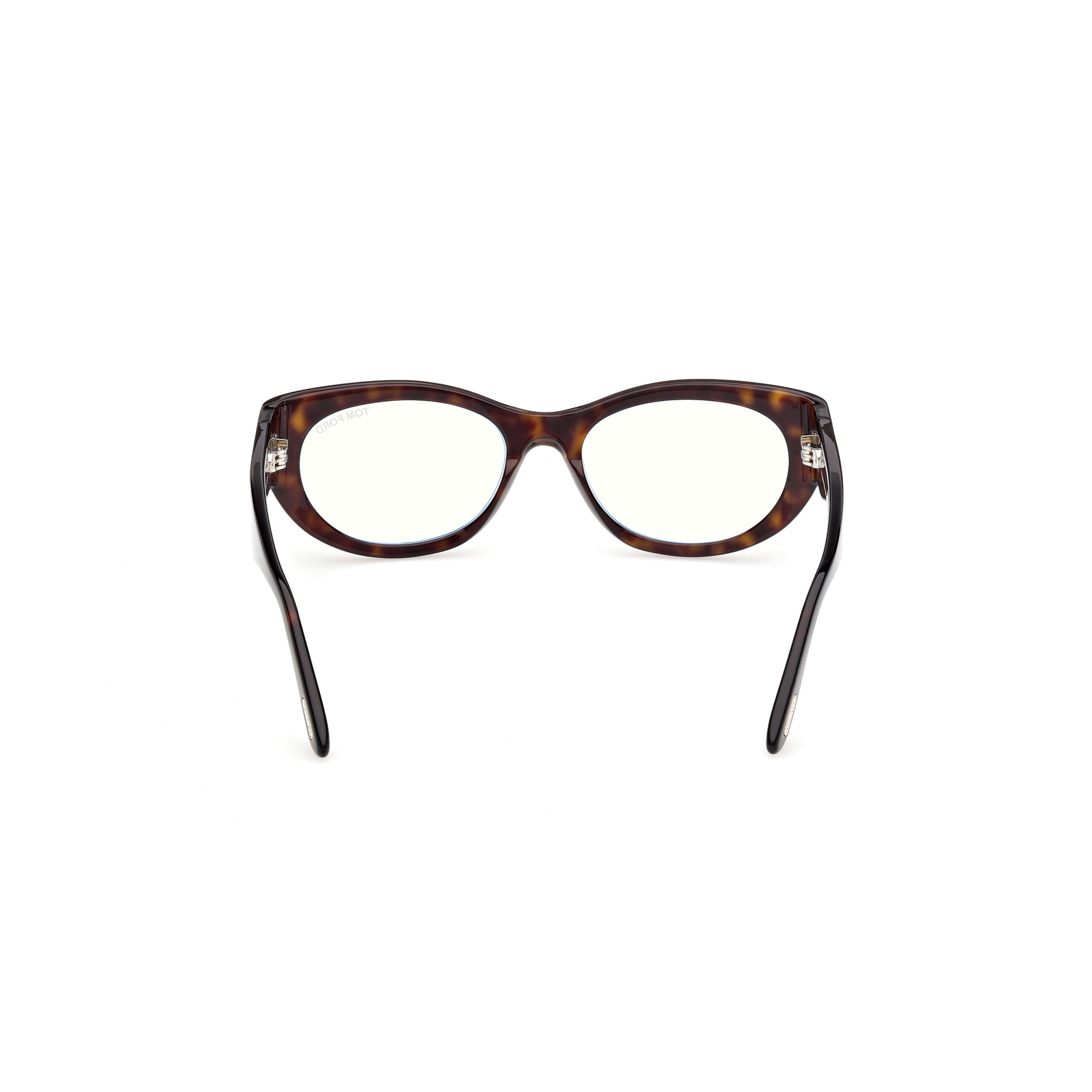 Ft6133-B Tortoiseshell Oval Acetate Eyeglasses