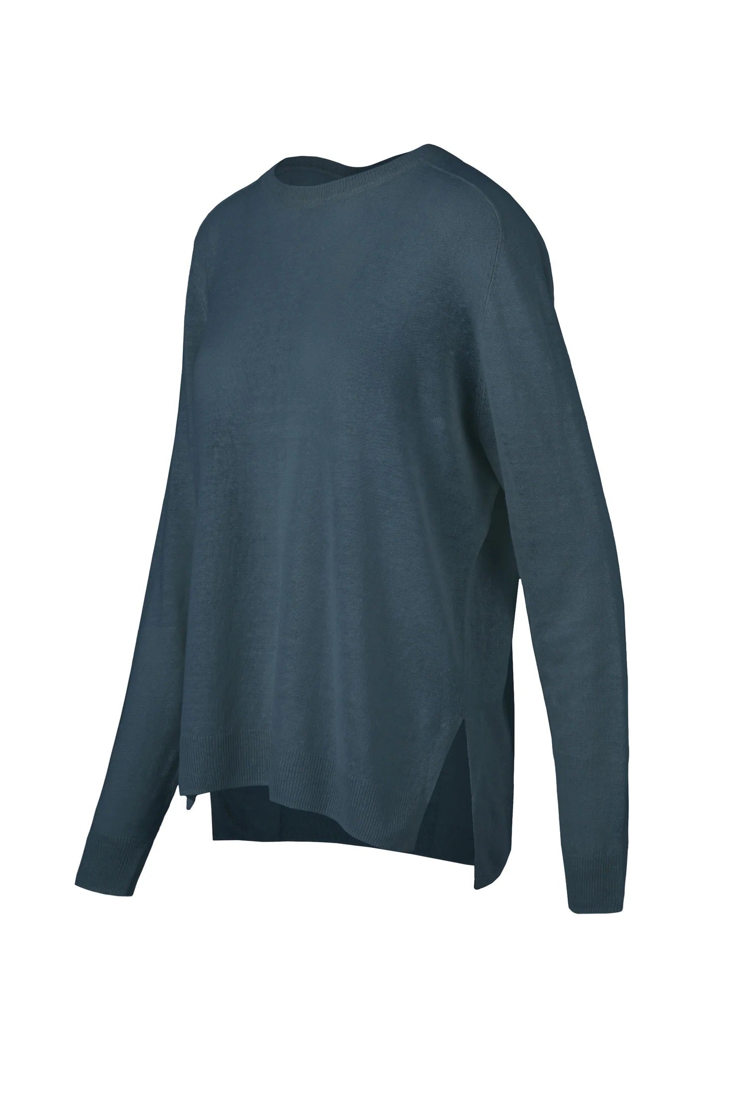 Light Pink Perforated Knit Sweater