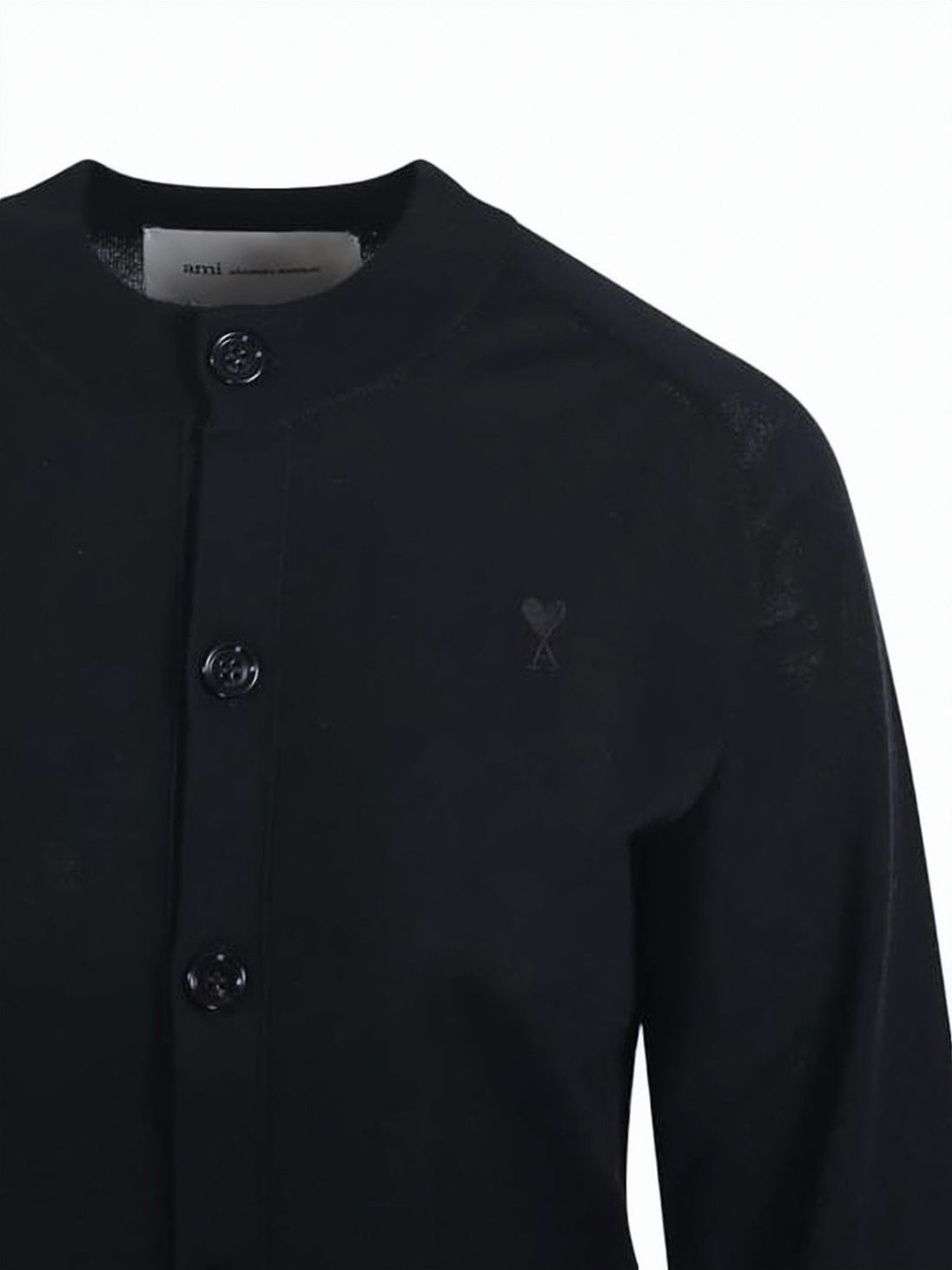 Button-Down Wool Cardigan