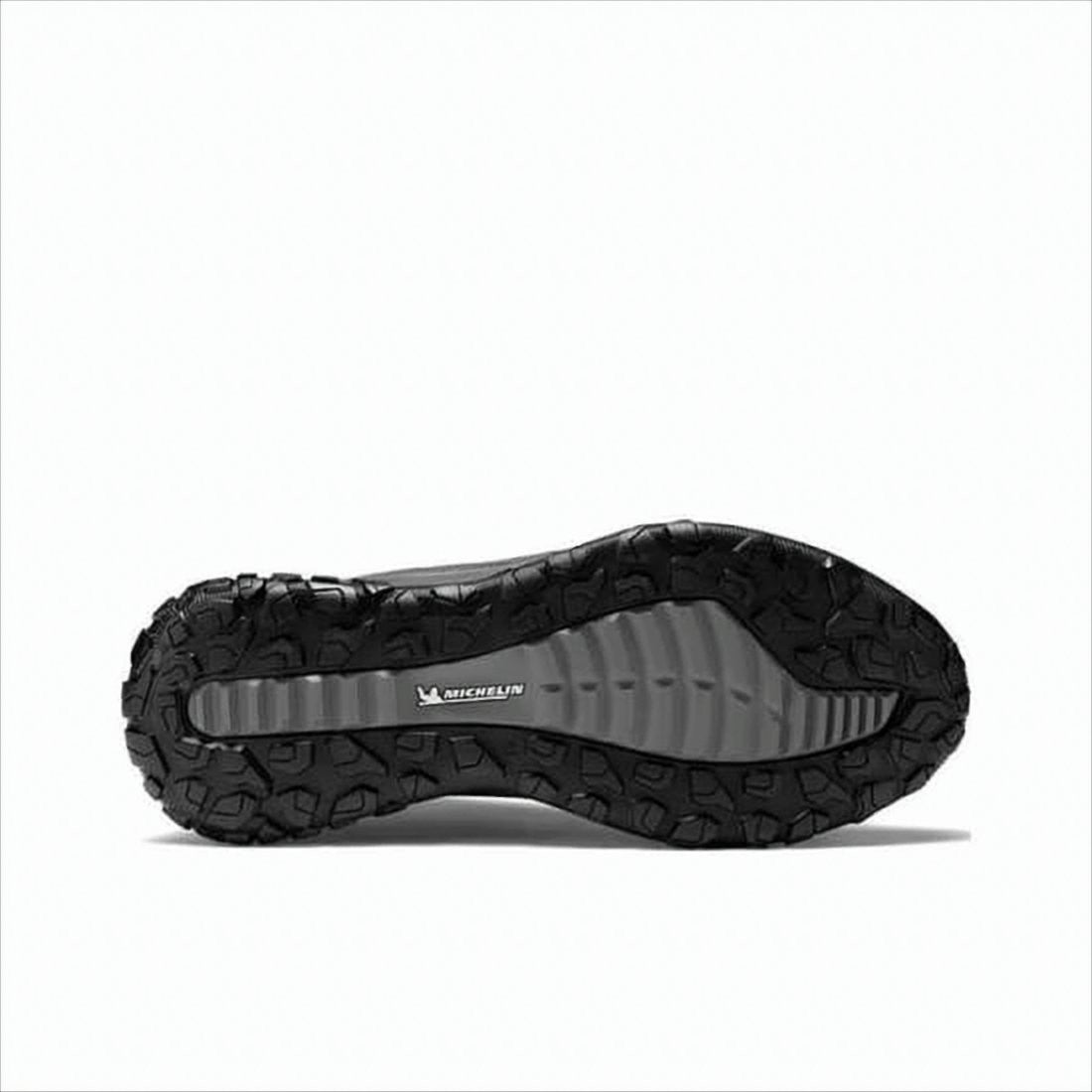 High-Top Sneakers with Textured Mesh and Rugged Sole