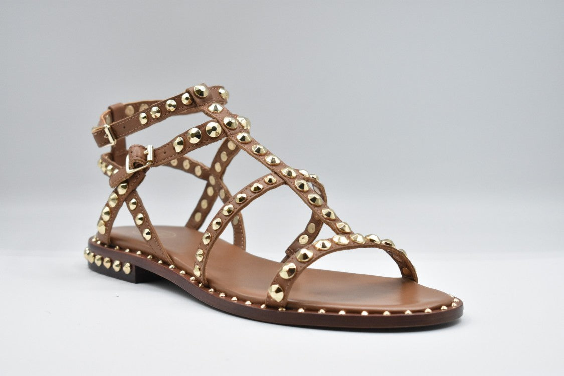 Cinnamon Strappy Sandals Shoes