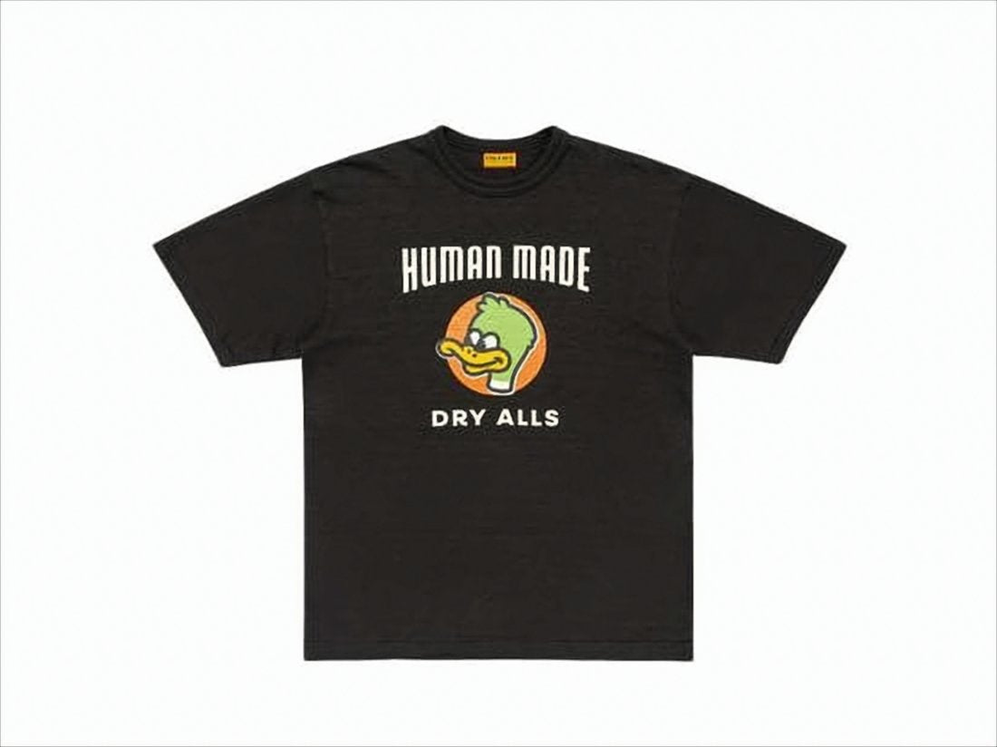 Graphic Black Cotton T-Shirt