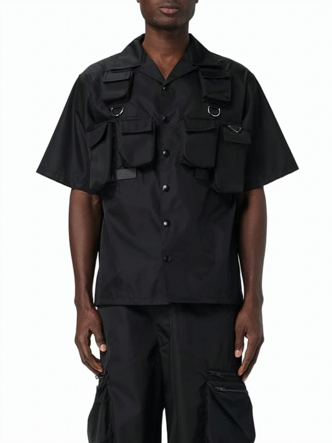 Short-Sleeved Shirt With Classic Collar