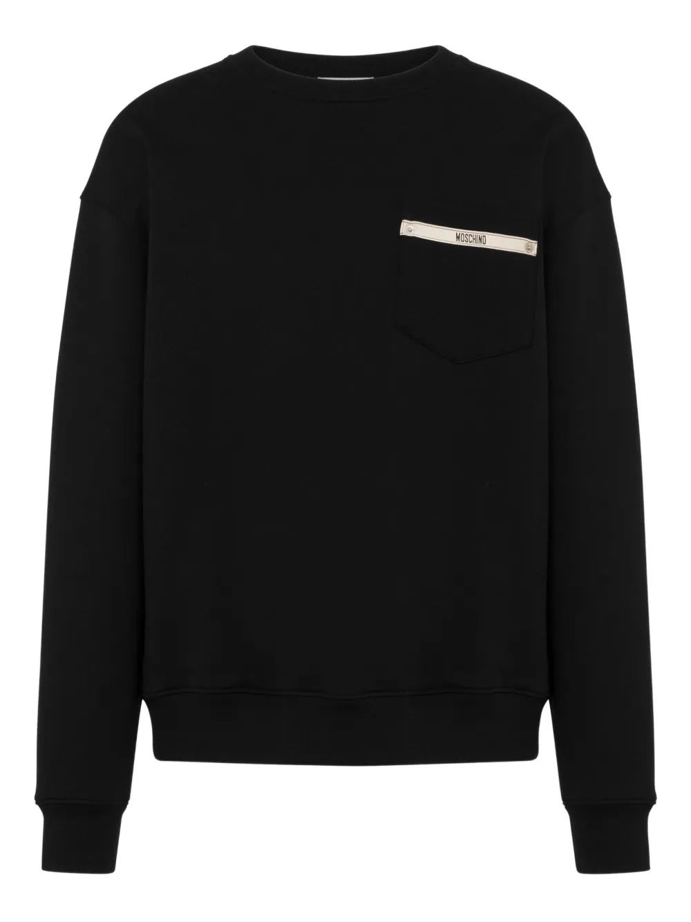 Relaxed-Fit Sweatshirt With Ribbed Cuffs and Hem