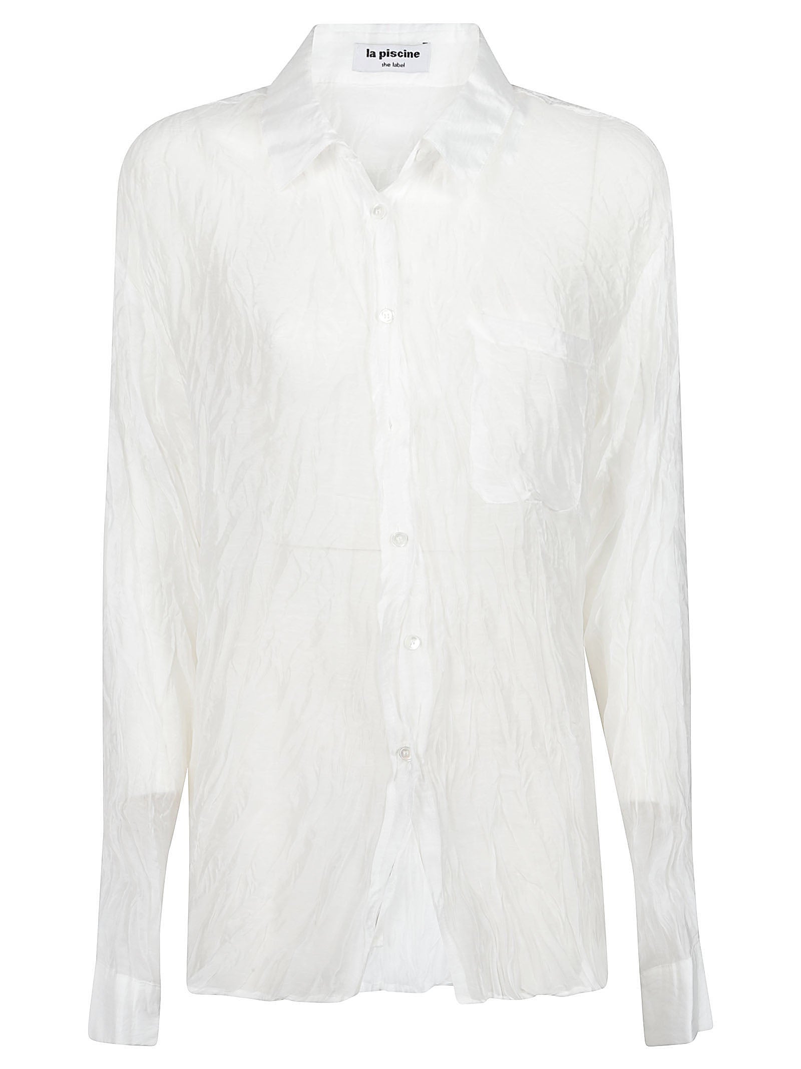 Lightweight Semi-Sheer Shirt Set