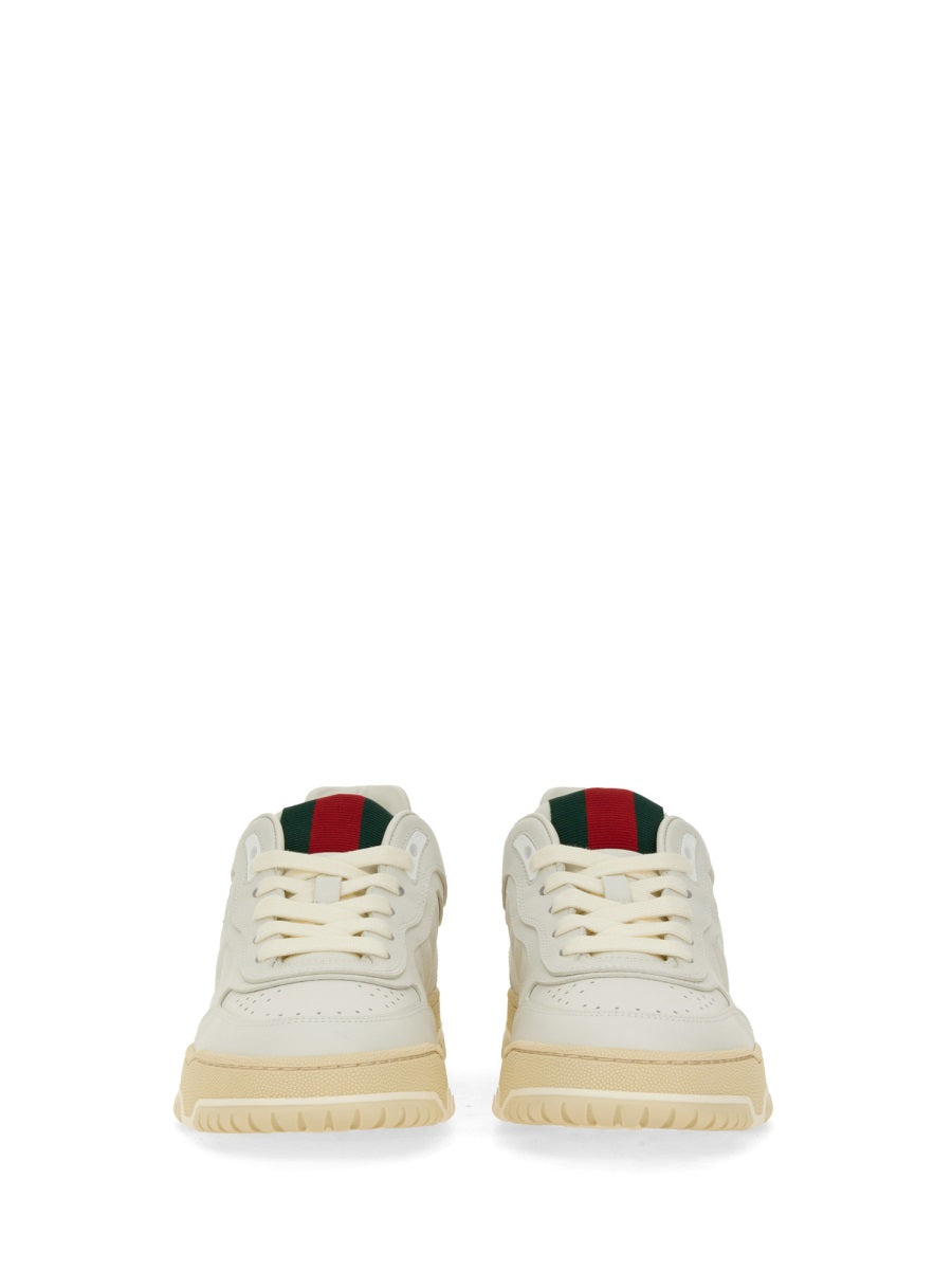 Leather Sneaker Featuring Sleek Design