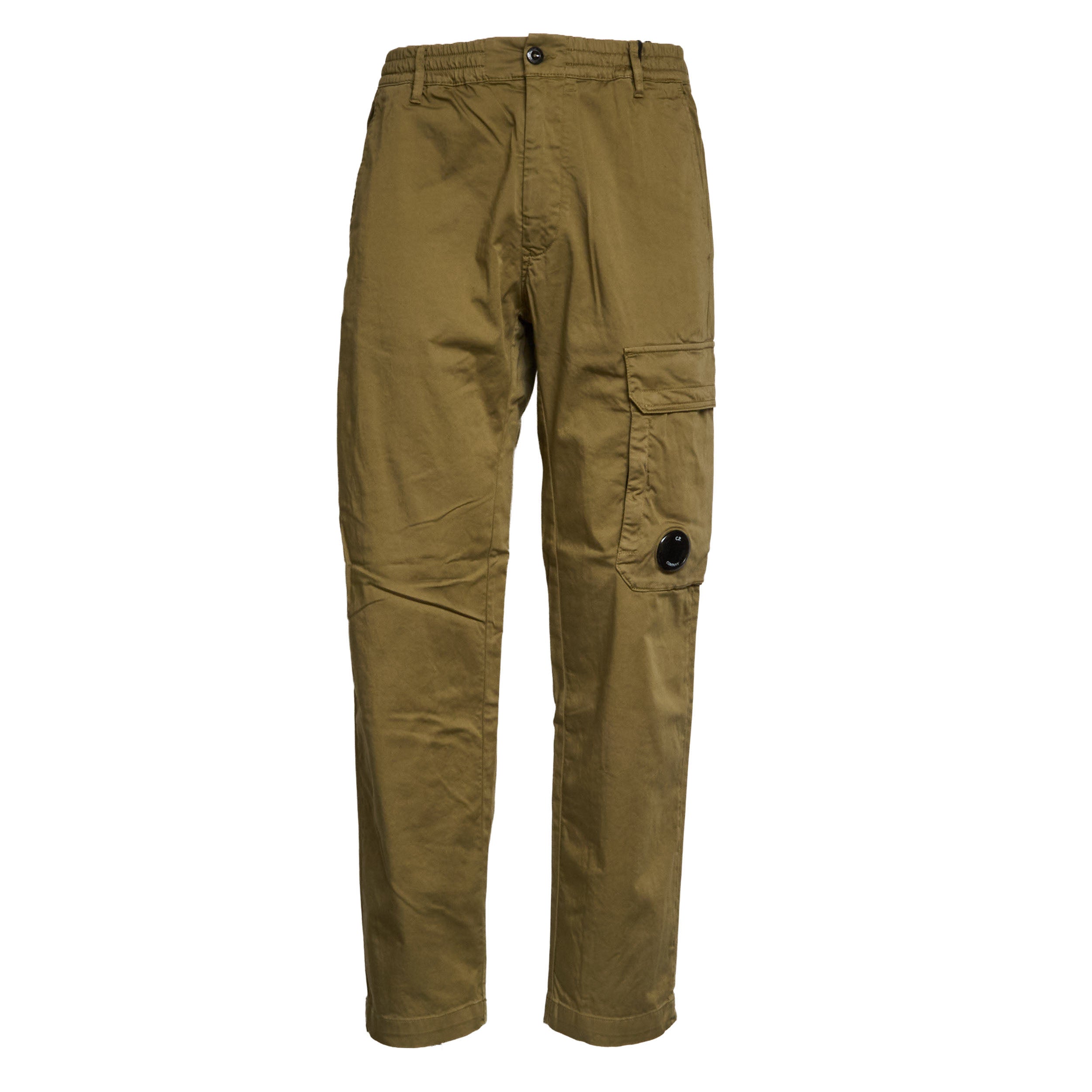 Stretch Sateen Cargo Pants