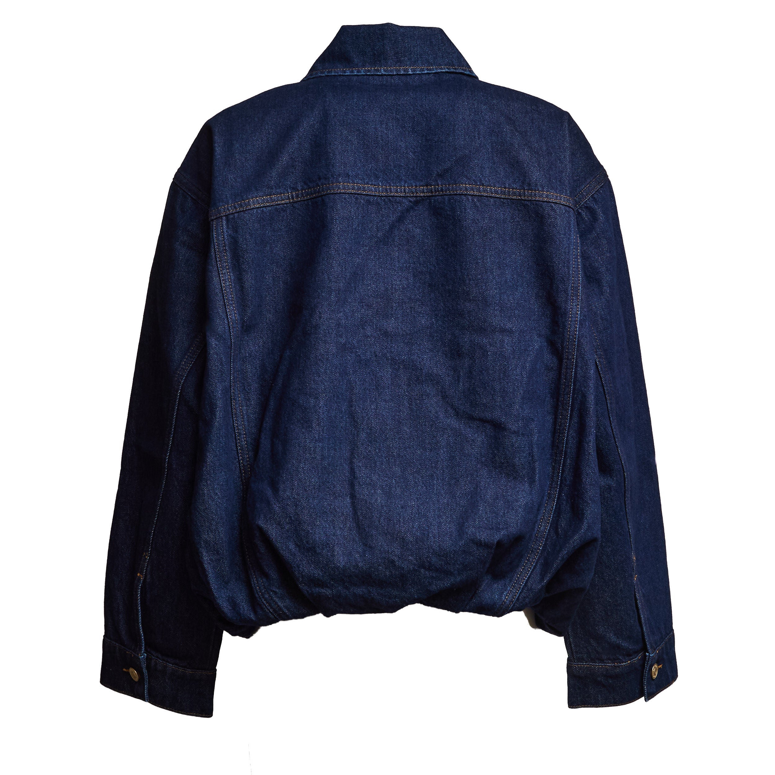 Gathered Indigo Soul Jacket