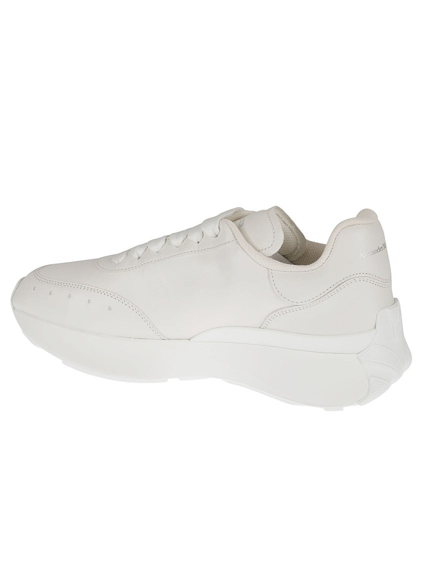 Smooth Leather Low-Top Sneakers