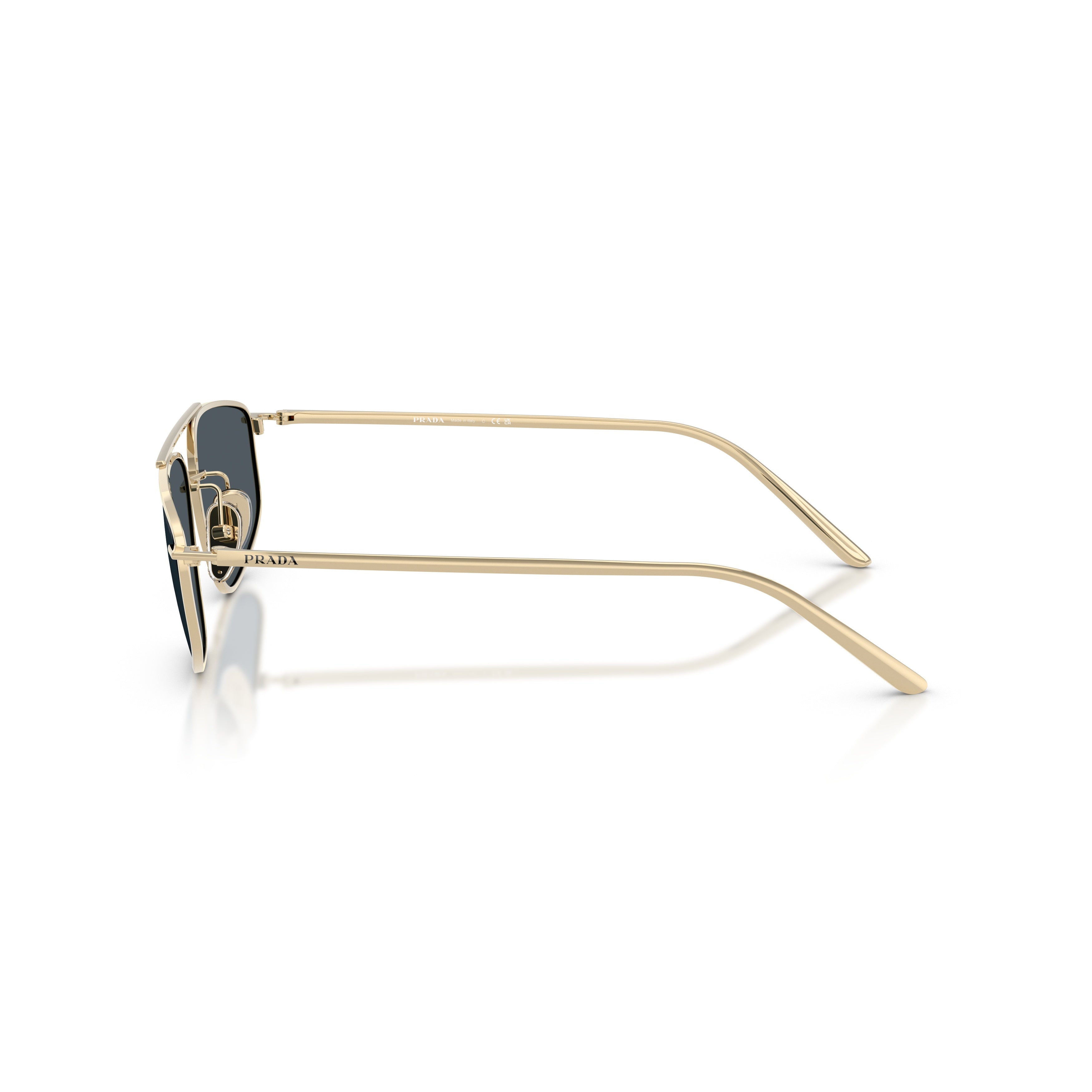 0pr C51s Gold Metal Frame Sunglasses
