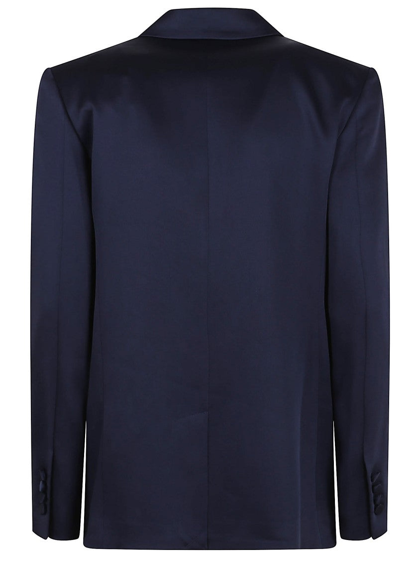 Double-Breasted Blazer With Sharp Lapels