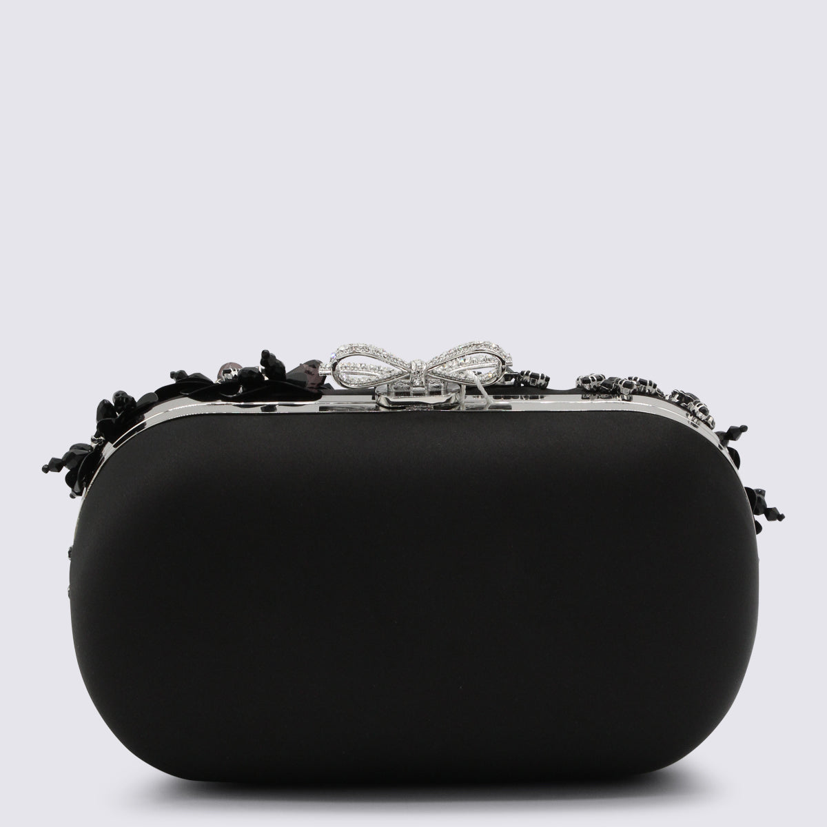 Black Embellished Clutch