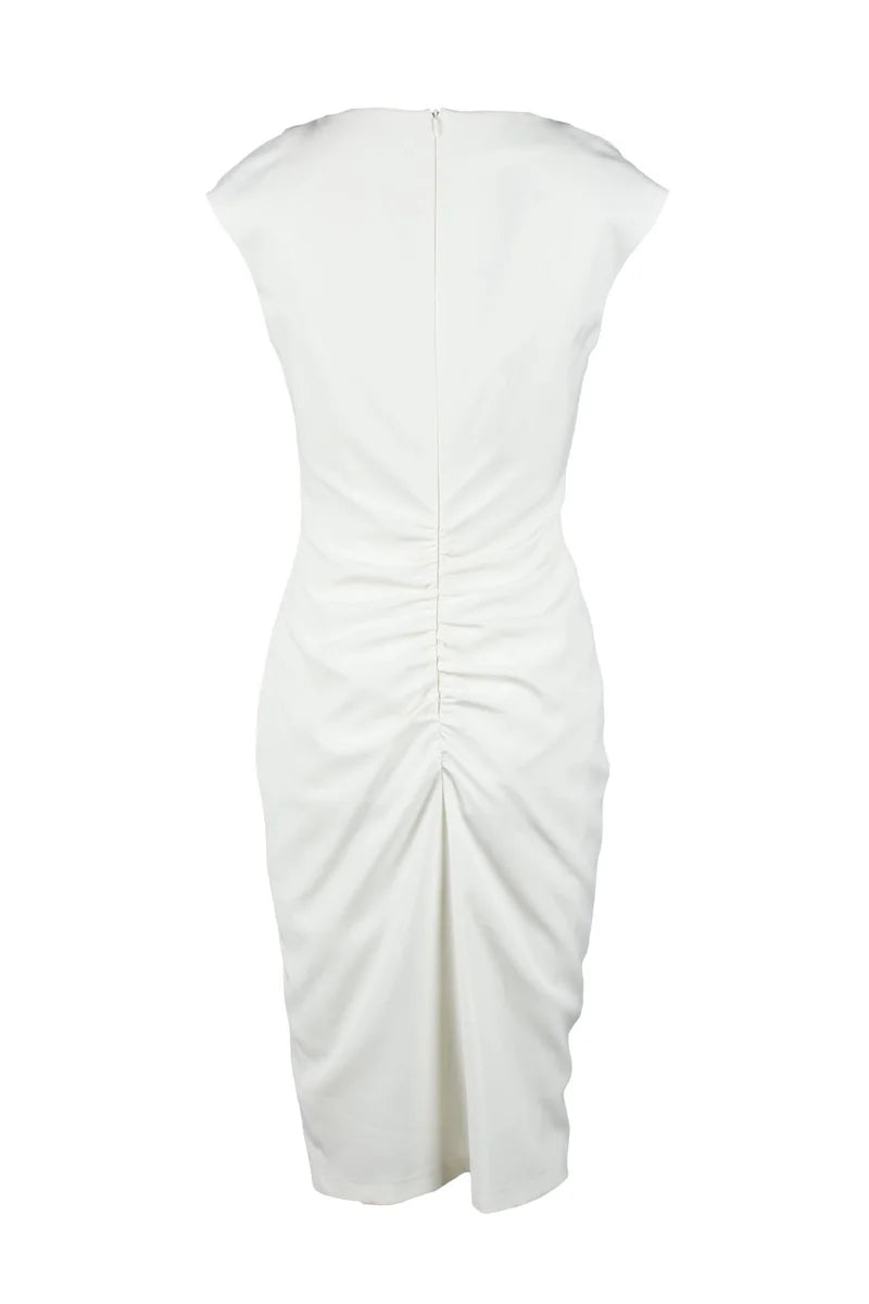 Fitted Mini Dress with Sweetheart Neckline