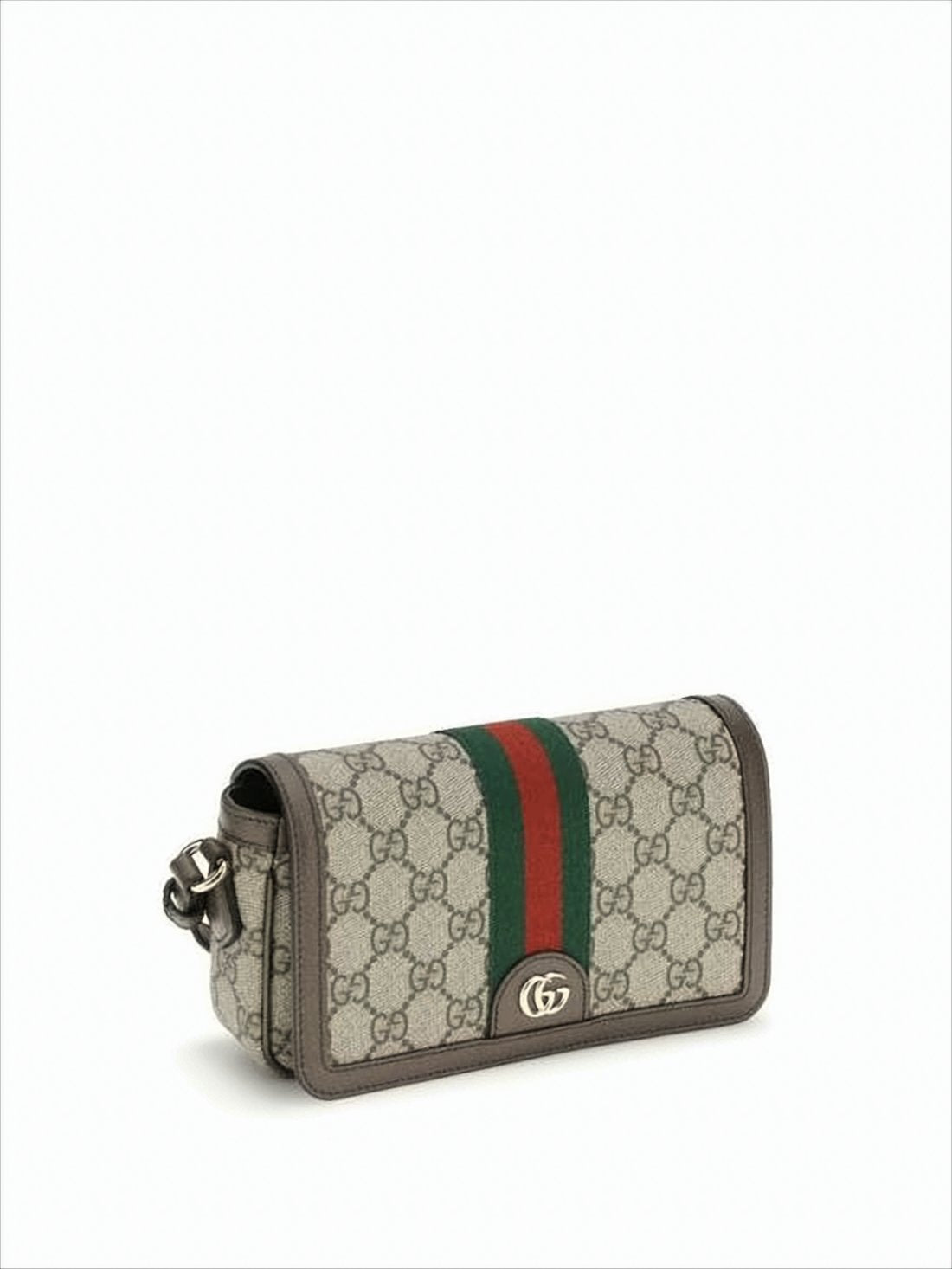 Canvas Crossbody Bag with Signature Monogram