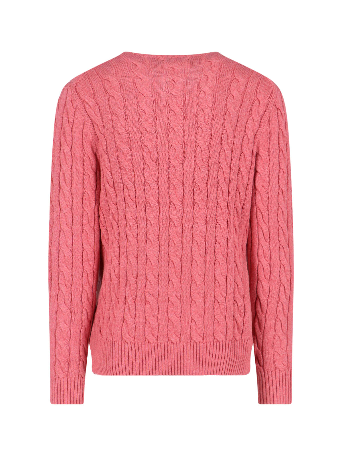 Cable Knit Sweater – Pink