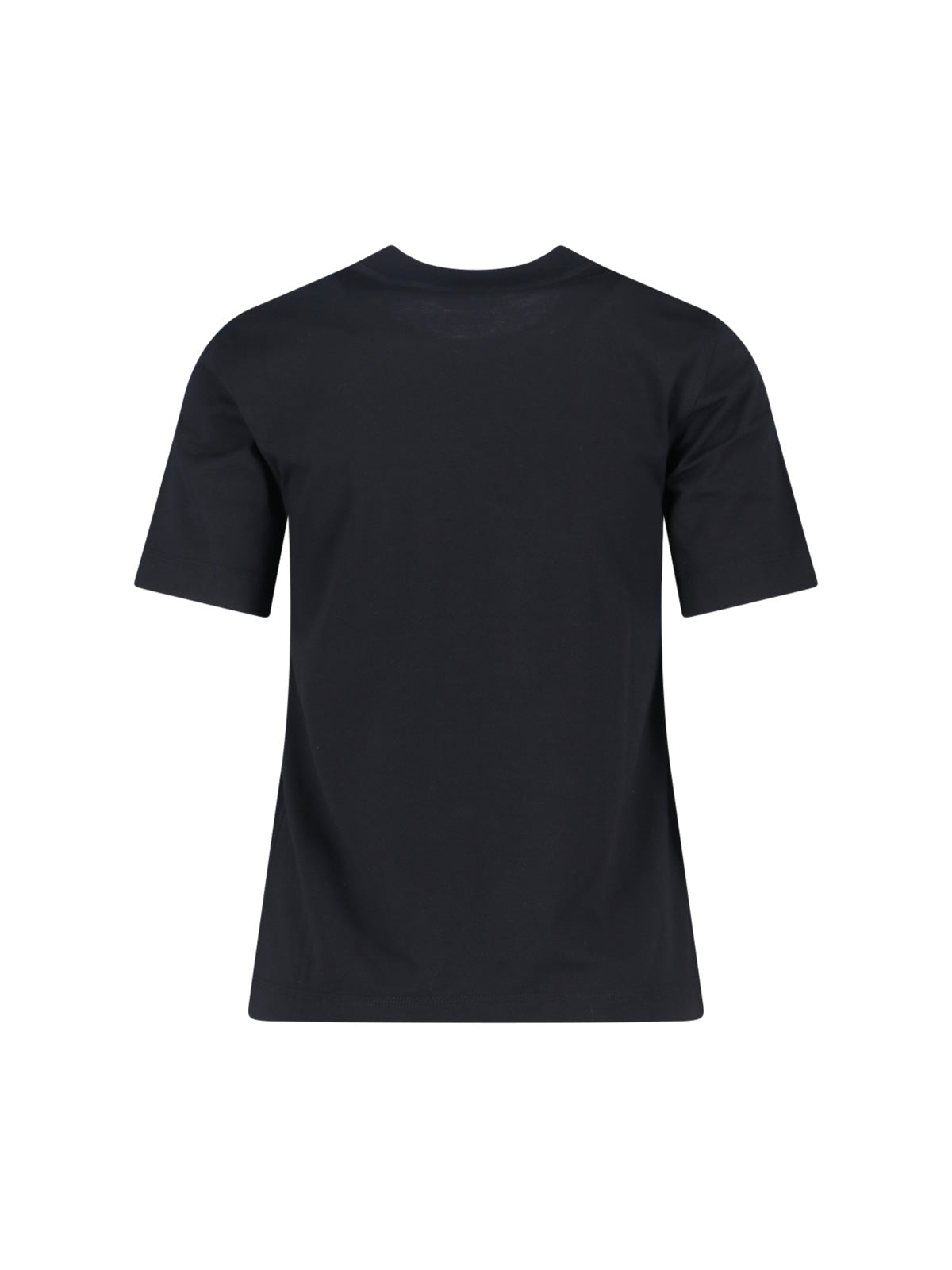 "Edk" T-Shirt, In Black Cotton
