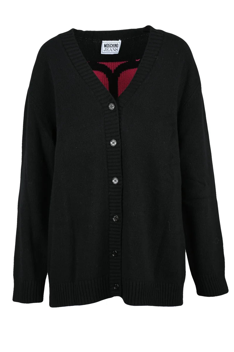 Long Cardigan - Black
