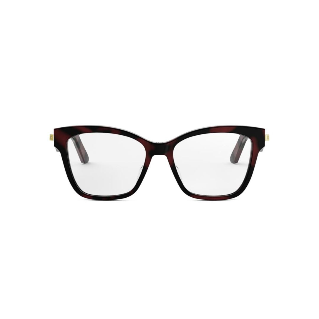 Co S4i Tortoiseshell Square Frame Eyeglasses