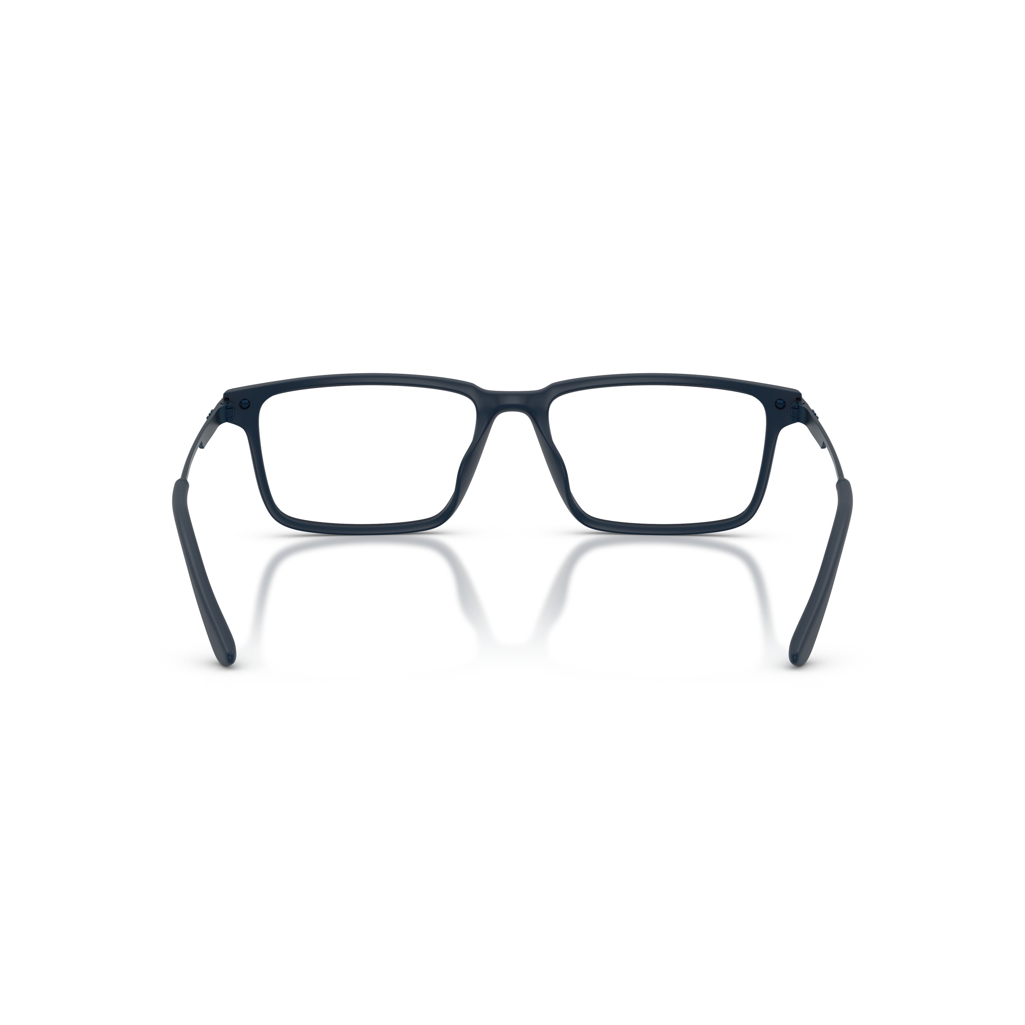 0ea3268u Rectangular Black Eyeglasses with Matte Finish